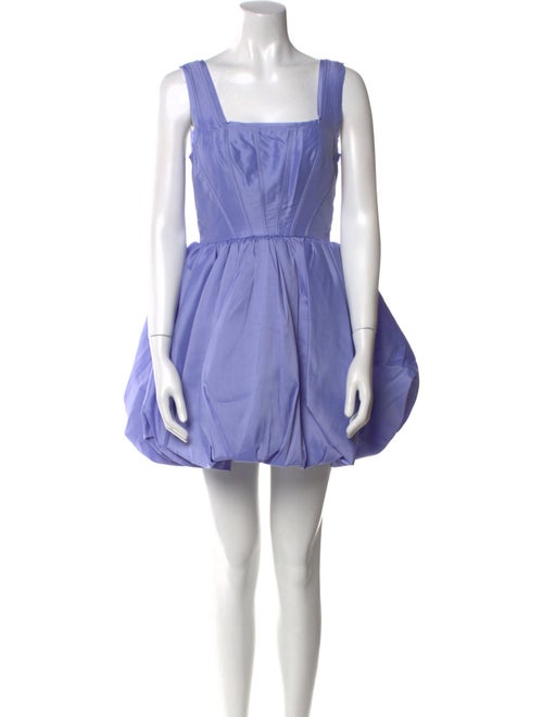 Aje Square Neckline Mini Dress