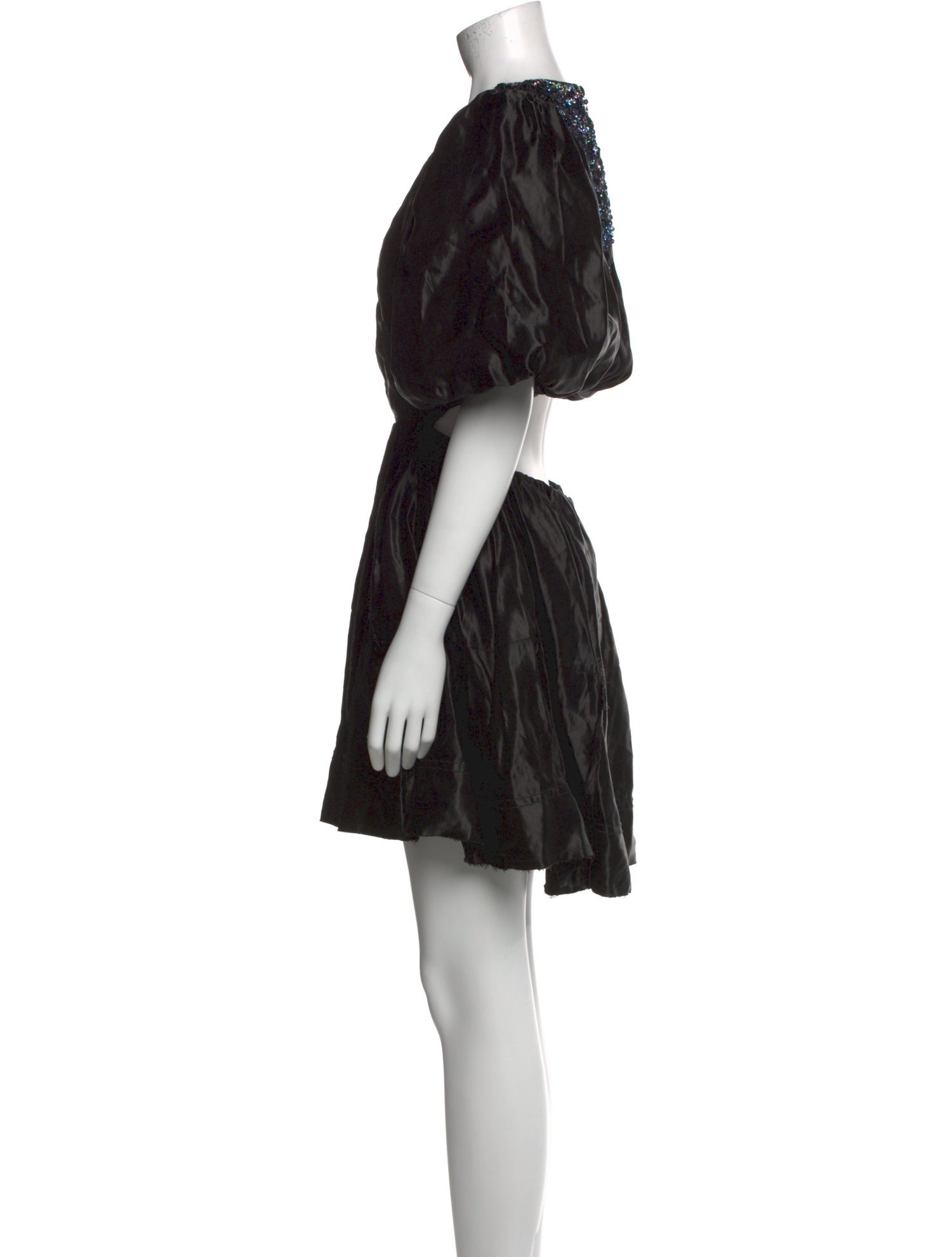 Aje Linen Knee-Length Dress