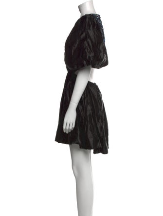 Aje Linen Knee-Length Dress