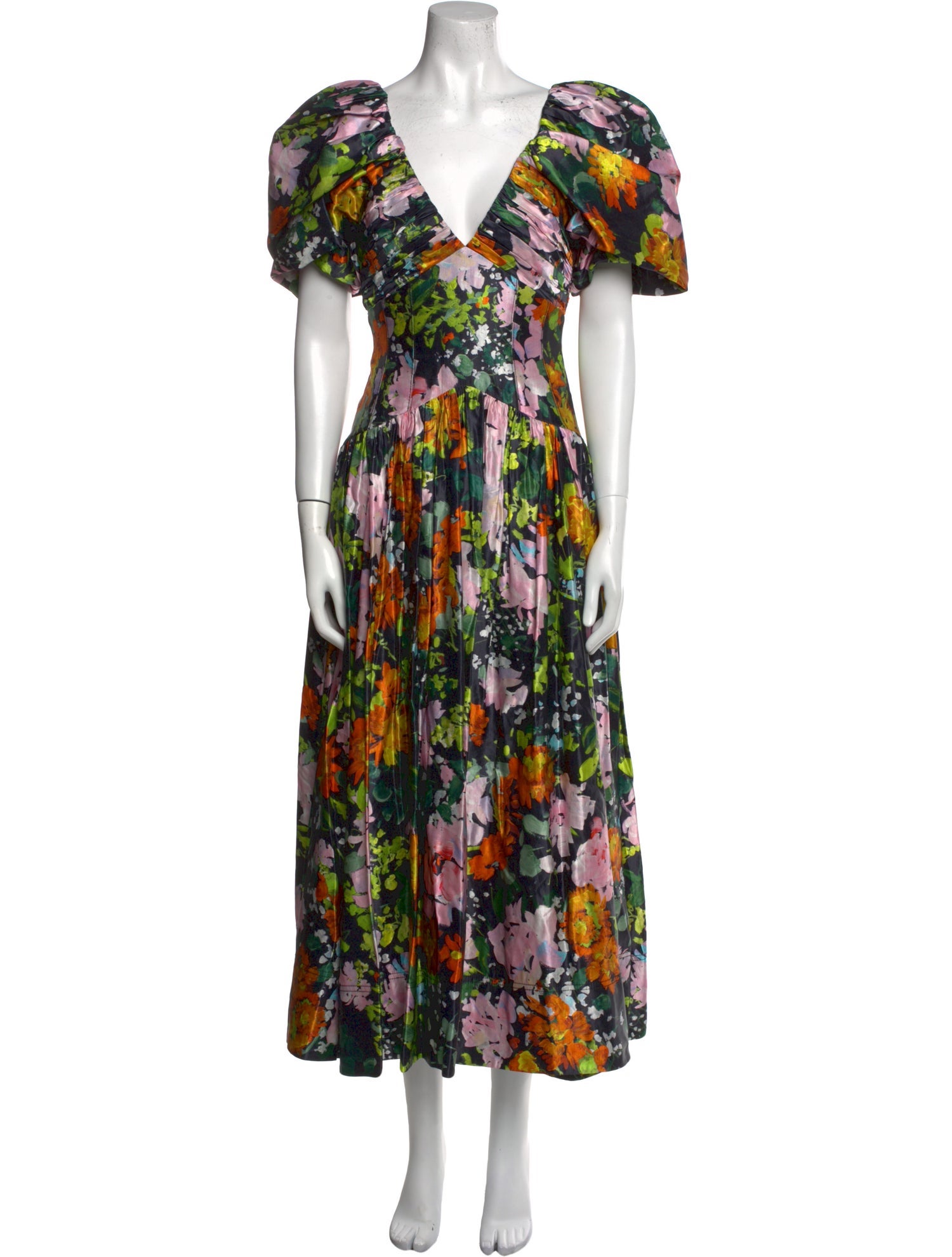 Aje Linen Long Dress