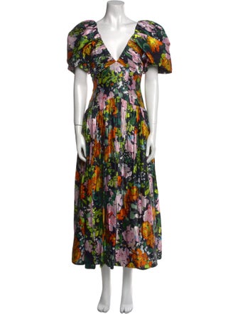 Aje Linen Long Dress