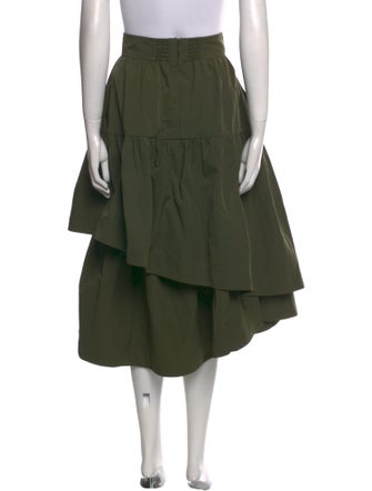 Aje Ruffle Embellishment Midi Length Skirt