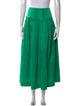 Aje Pleated Accents Midi Length Skirt