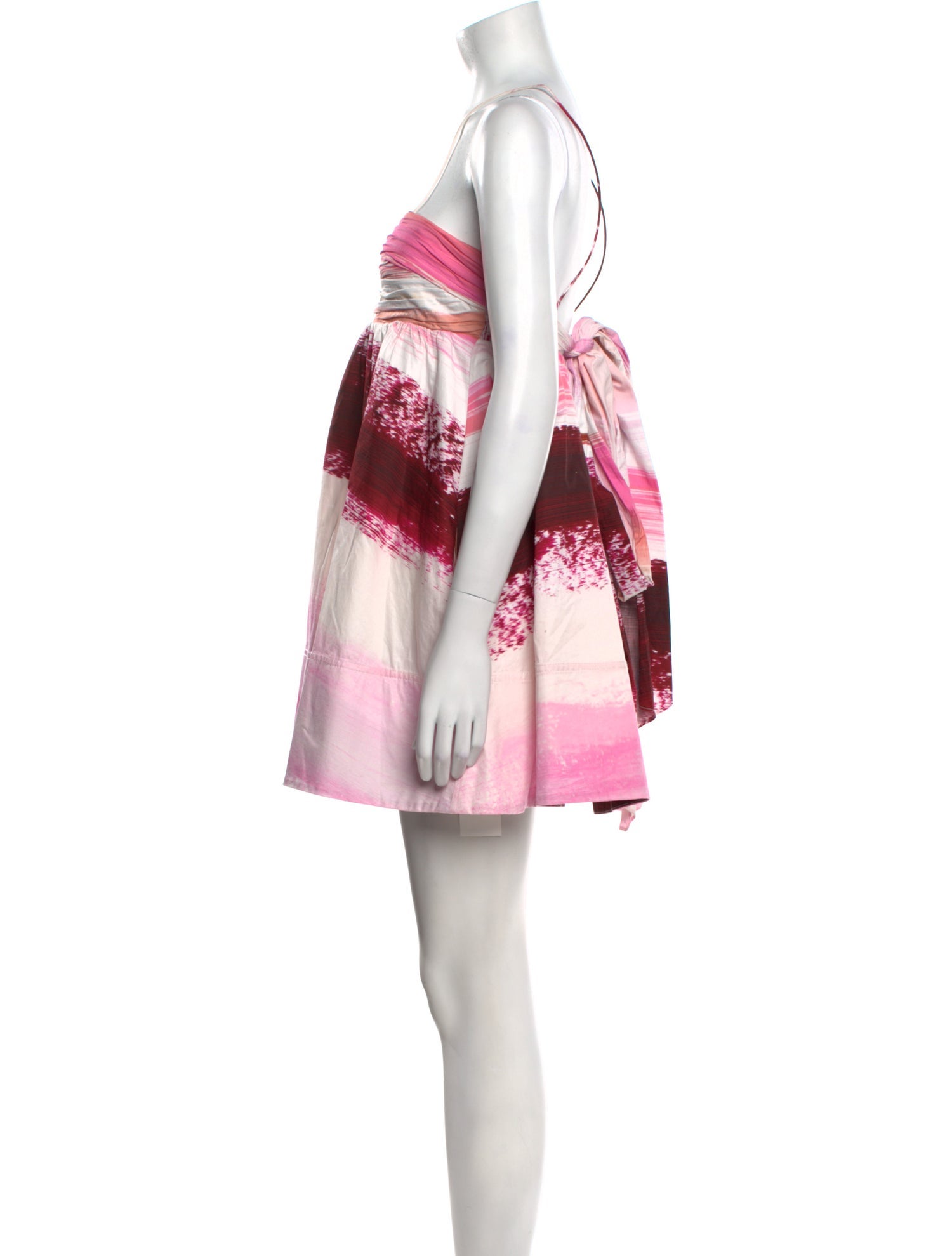 Aje Printed Mini Dress