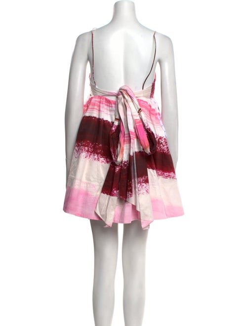 Aje Printed Mini Dress