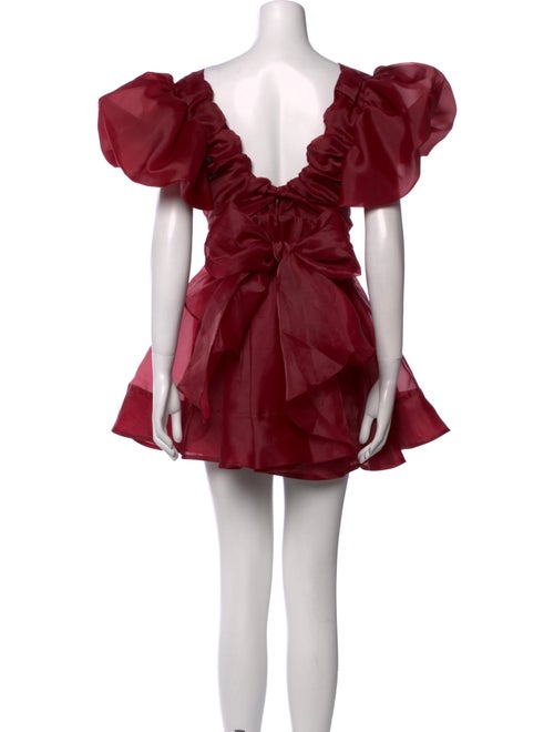 Aje V-Neck Mini Dress