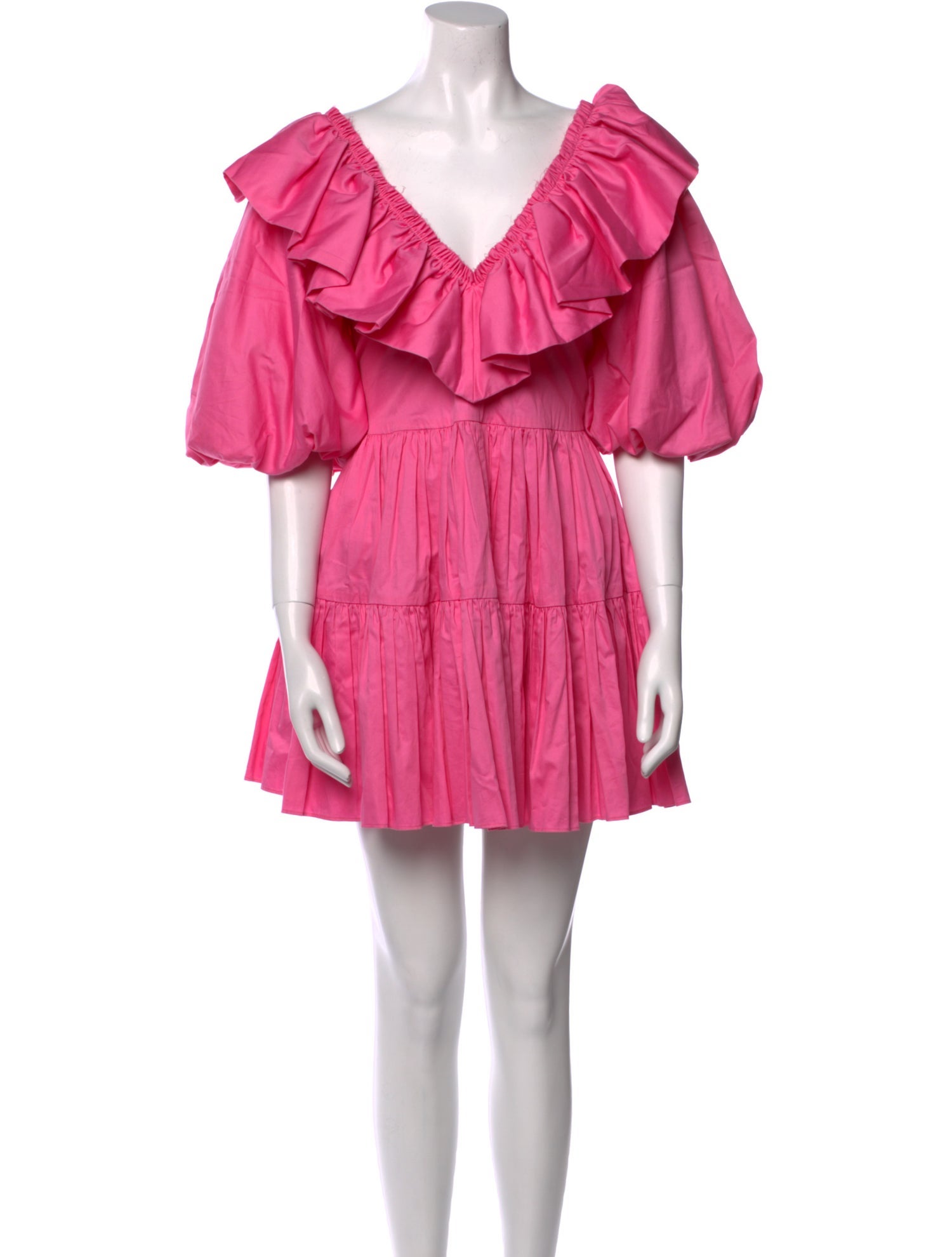 Aje V-Neck Mini Dress