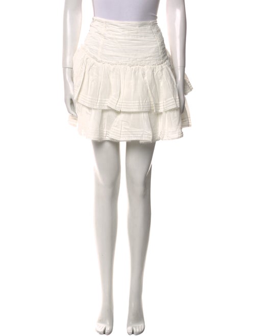 Aje Ruffle Embellishment Mini Skirt