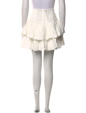 Aje Ruffle Embellishment Mini Skirt