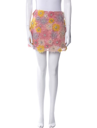 Aje Nylon Mini Skirt