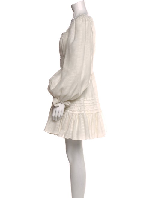 Aje Square Neckline Mini Dress