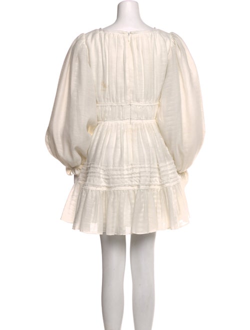 Aje Square Neckline Mini Dress