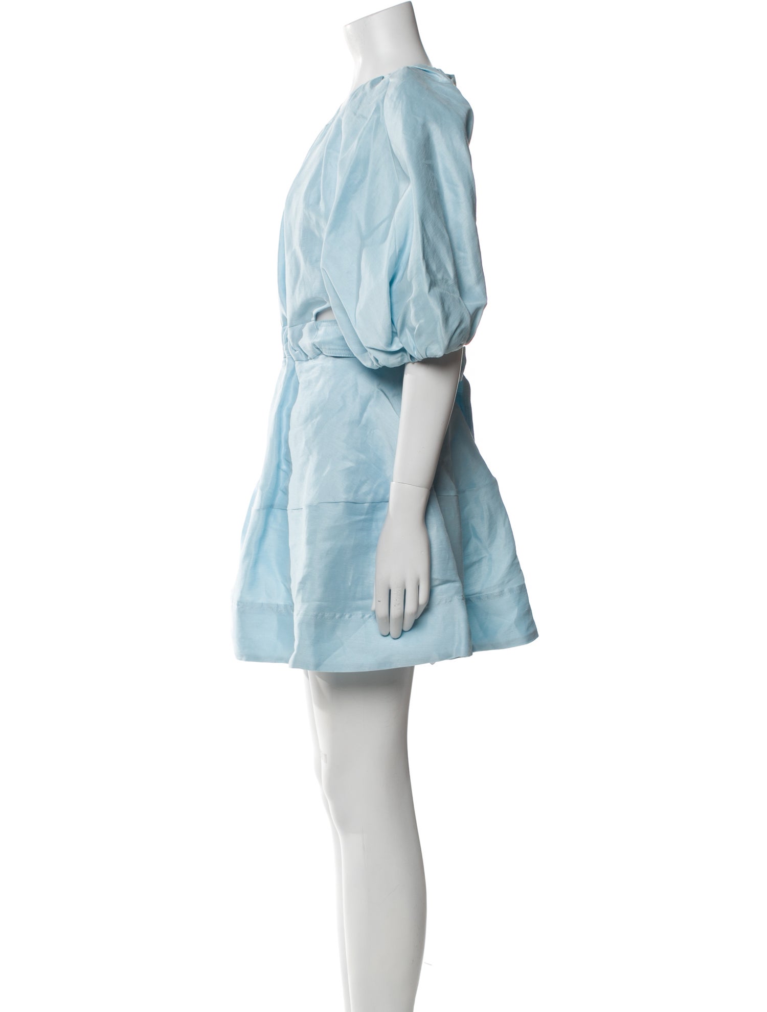 Aje Linen Knee-Length Dress