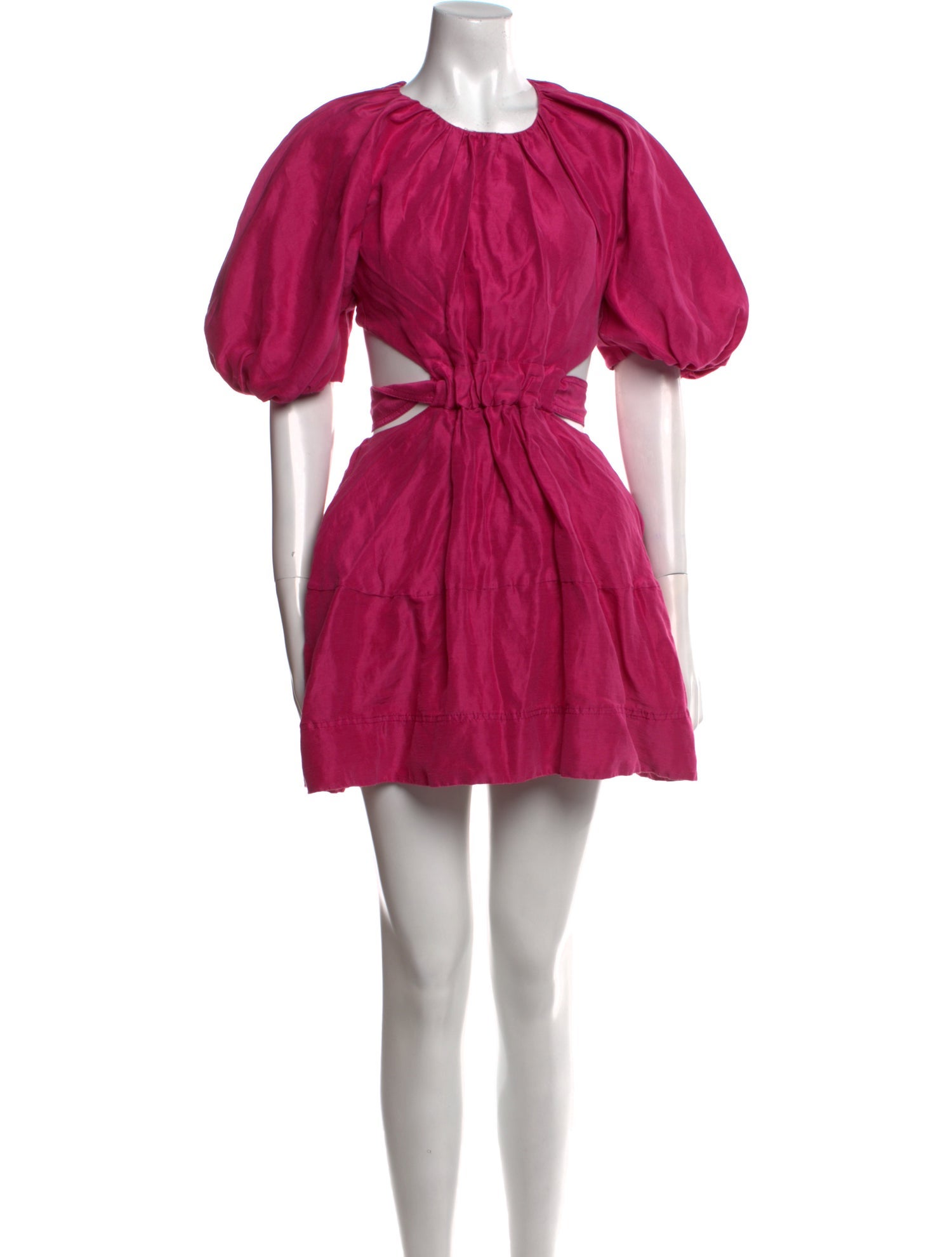 Aje Linen Knee-Length Dress