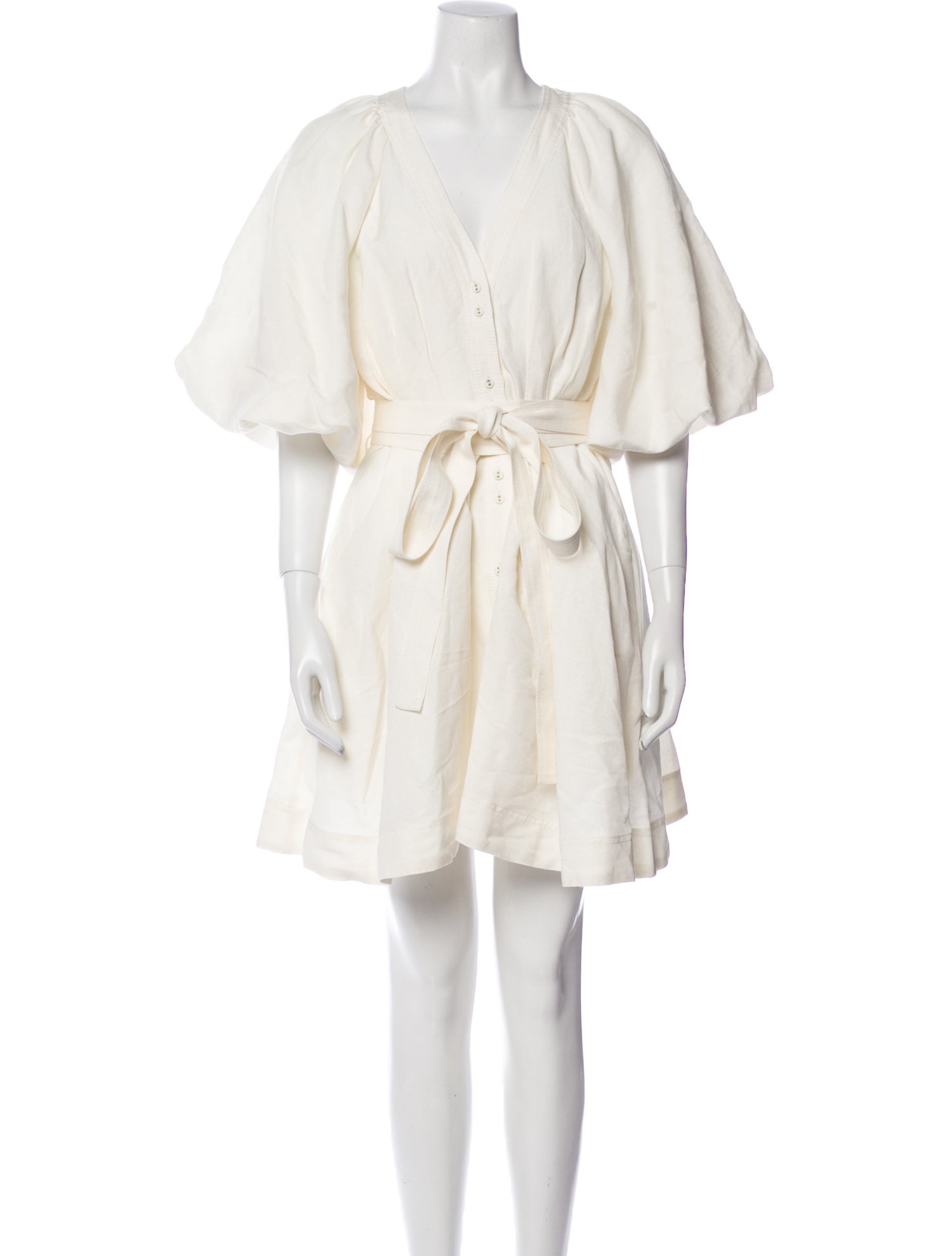 Aje V-Neck Mini Dress