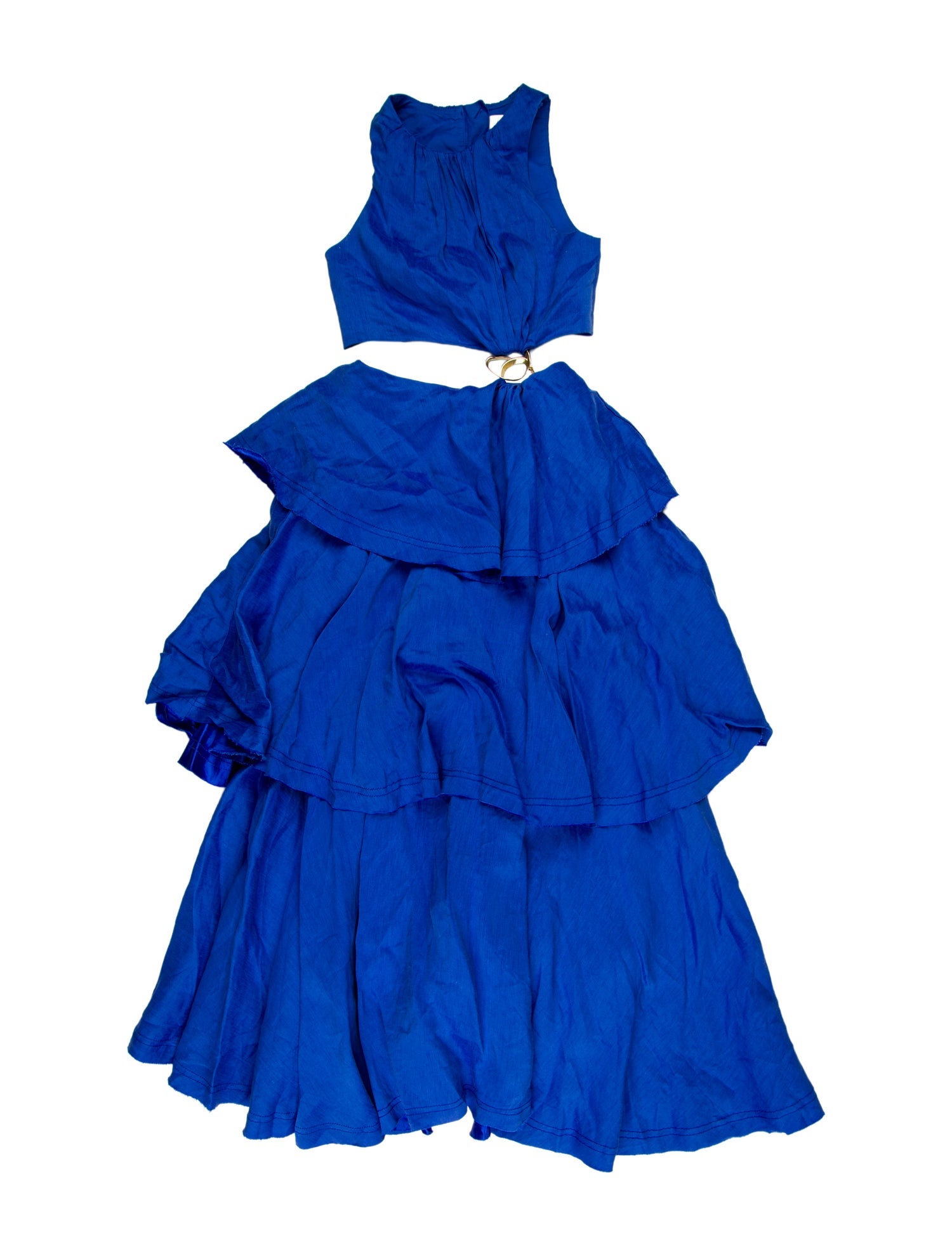 Aje Linen Long Dress