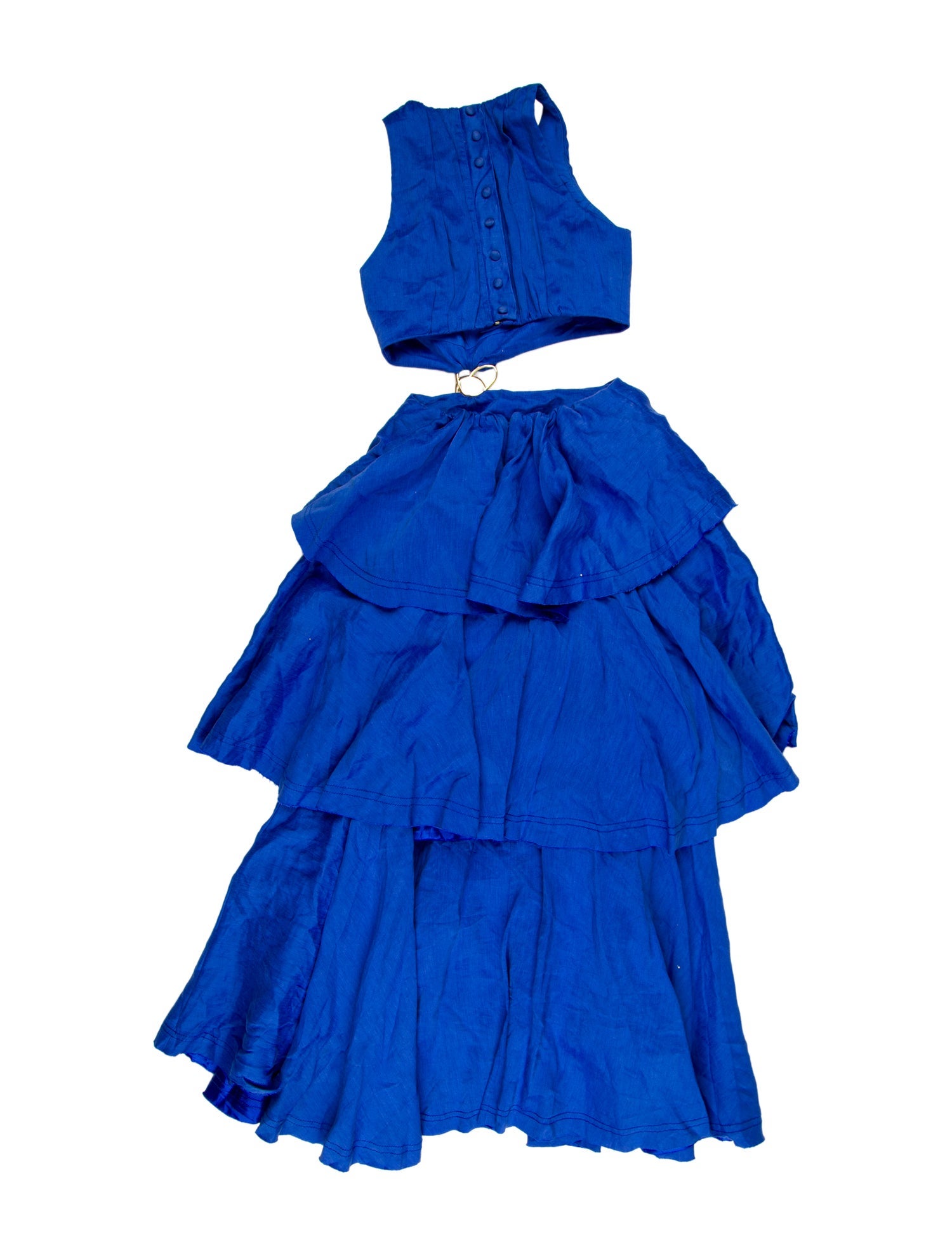 Aje Linen Long Dress