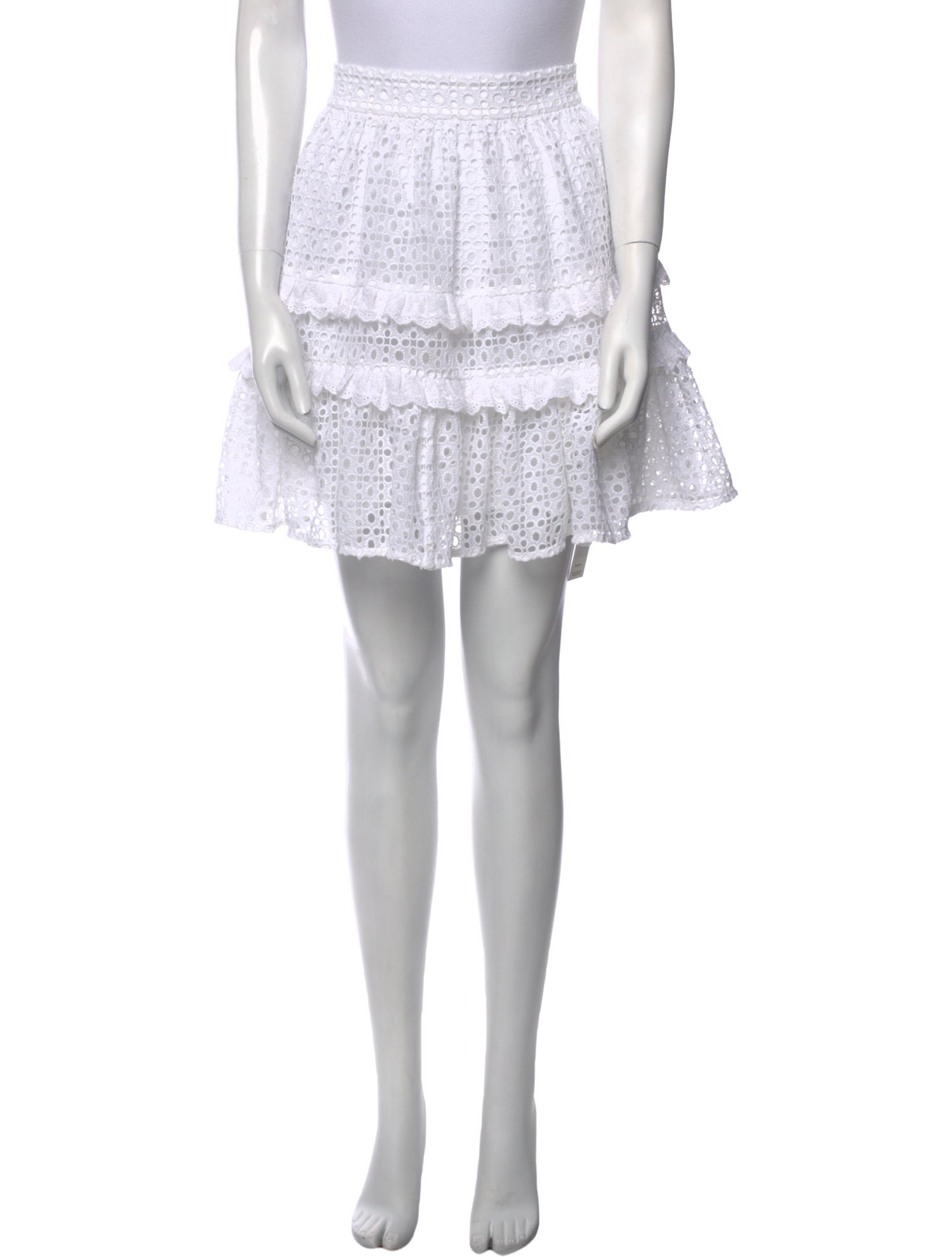 Aje Lace Pattern Mini Skirt w/ Tags