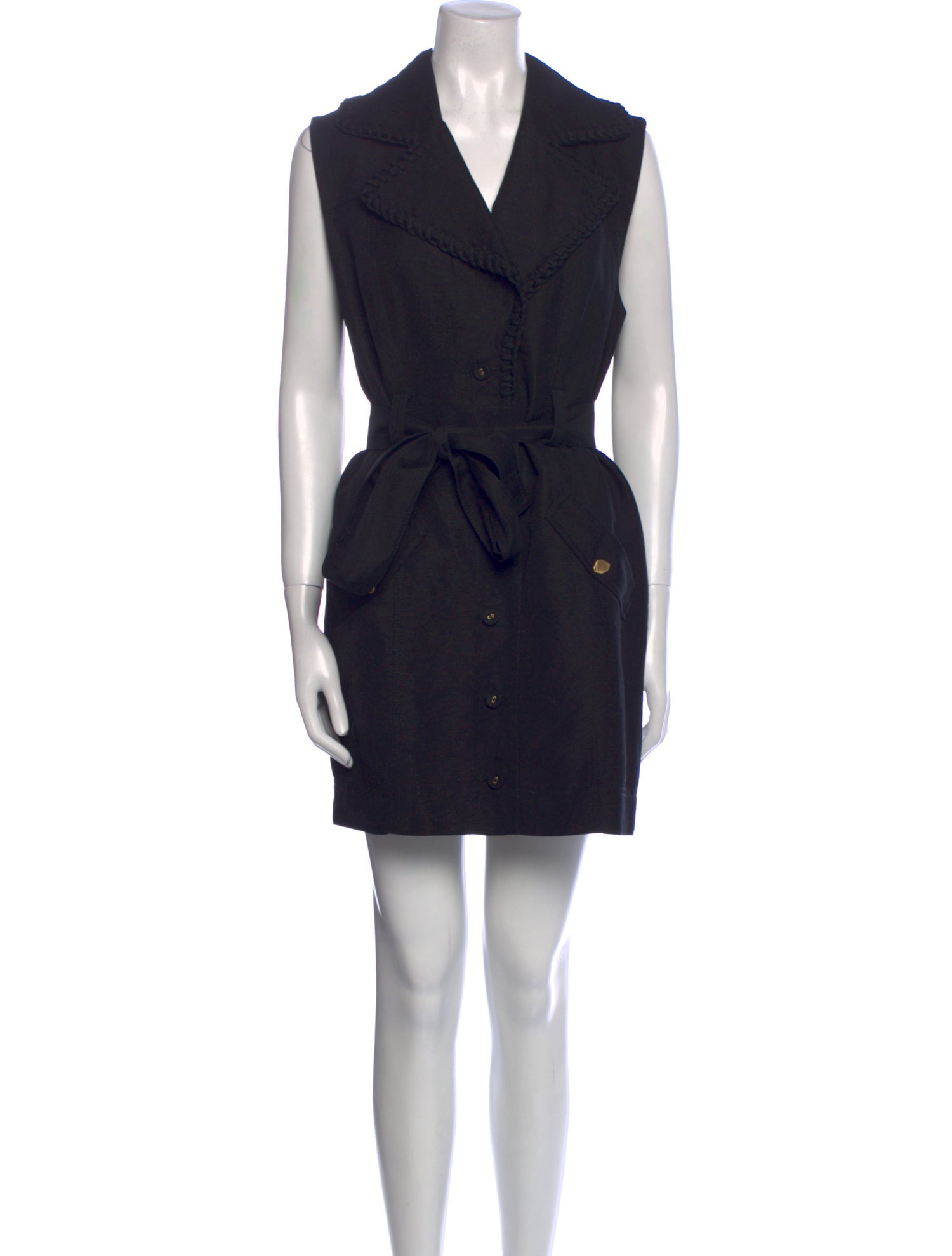 Aje Linen Knee-Length Dress w/ Tags