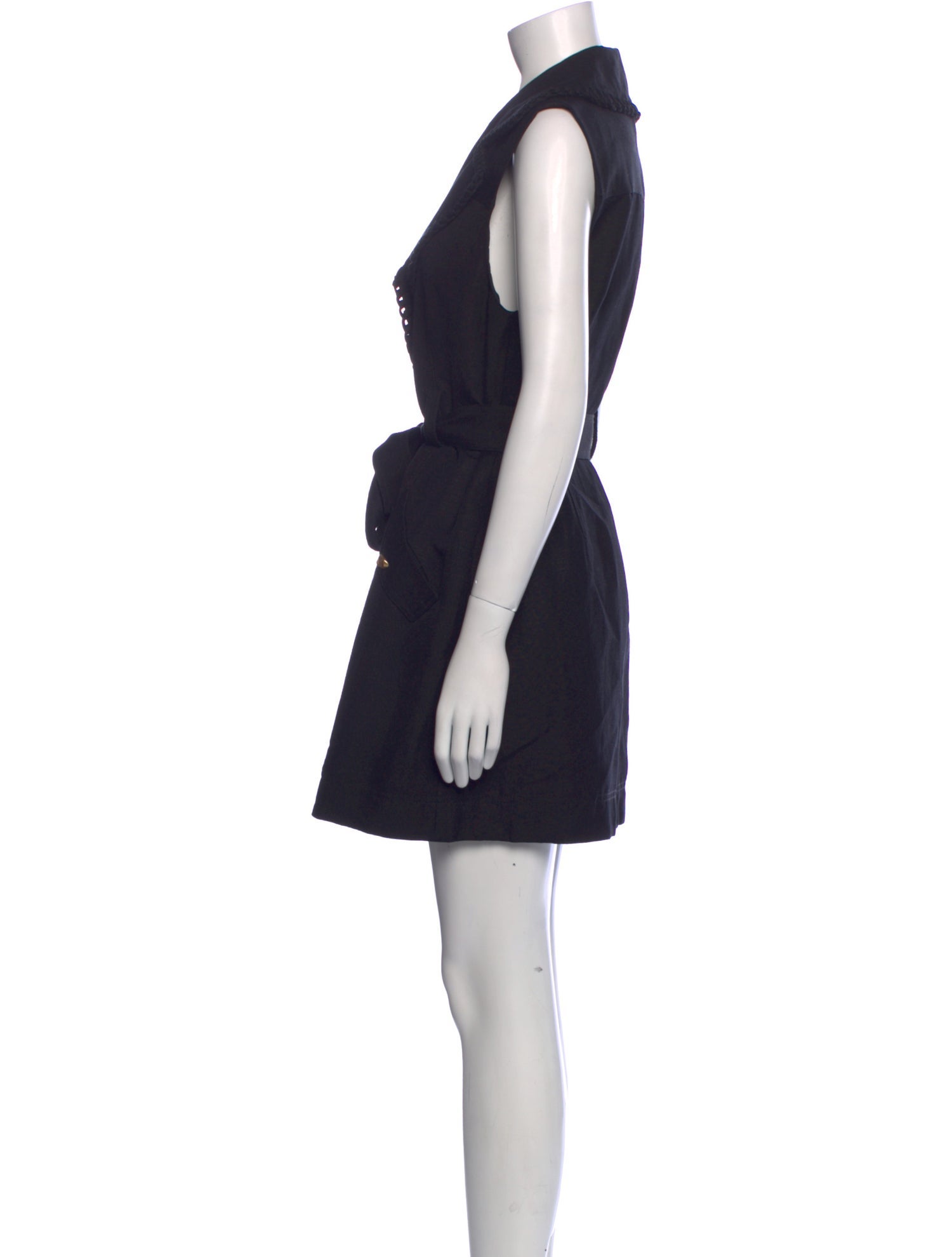 Aje Linen Knee-Length Dress w/ Tags