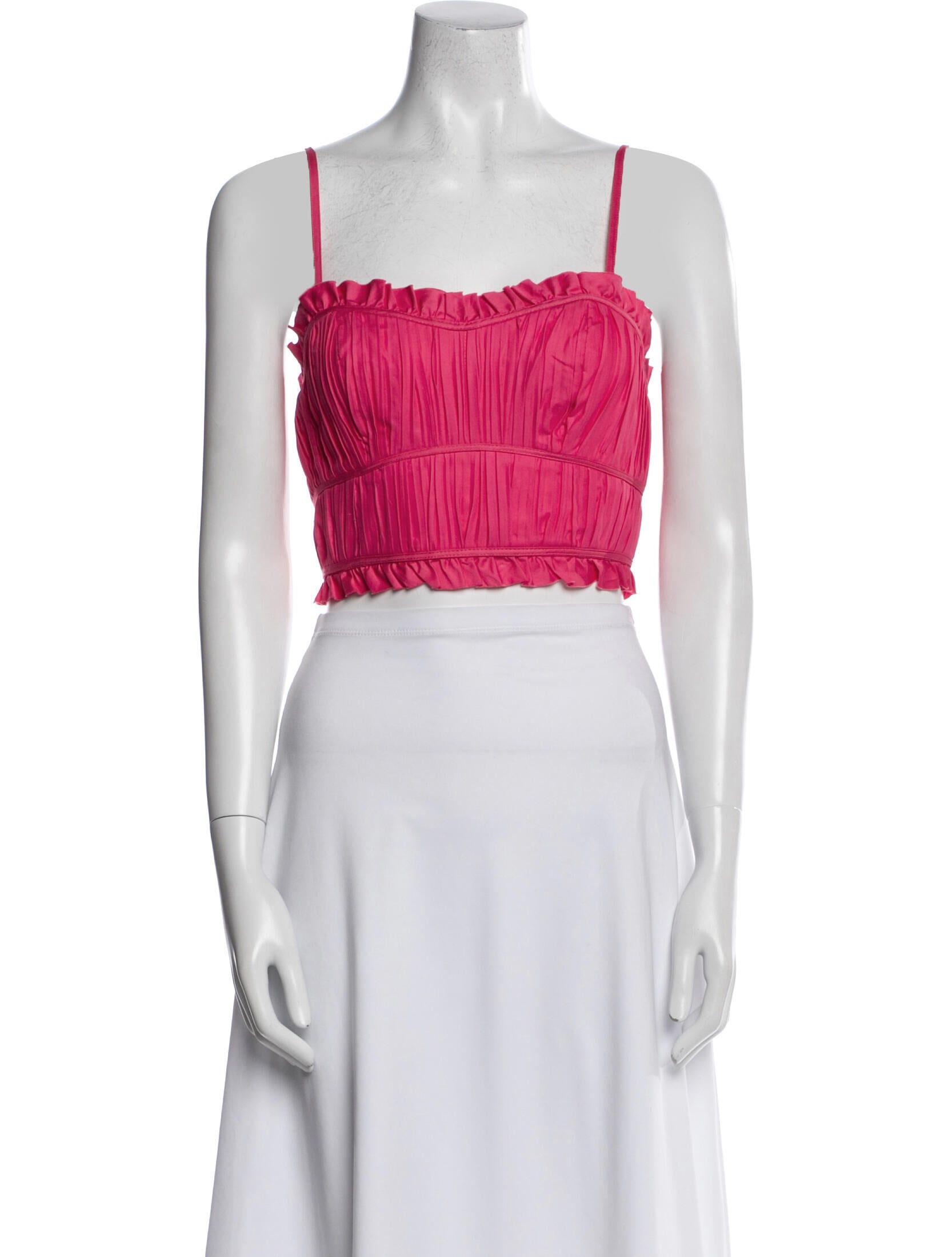 Aje Square Neckline Sleeveless Crop Top w/ Tags