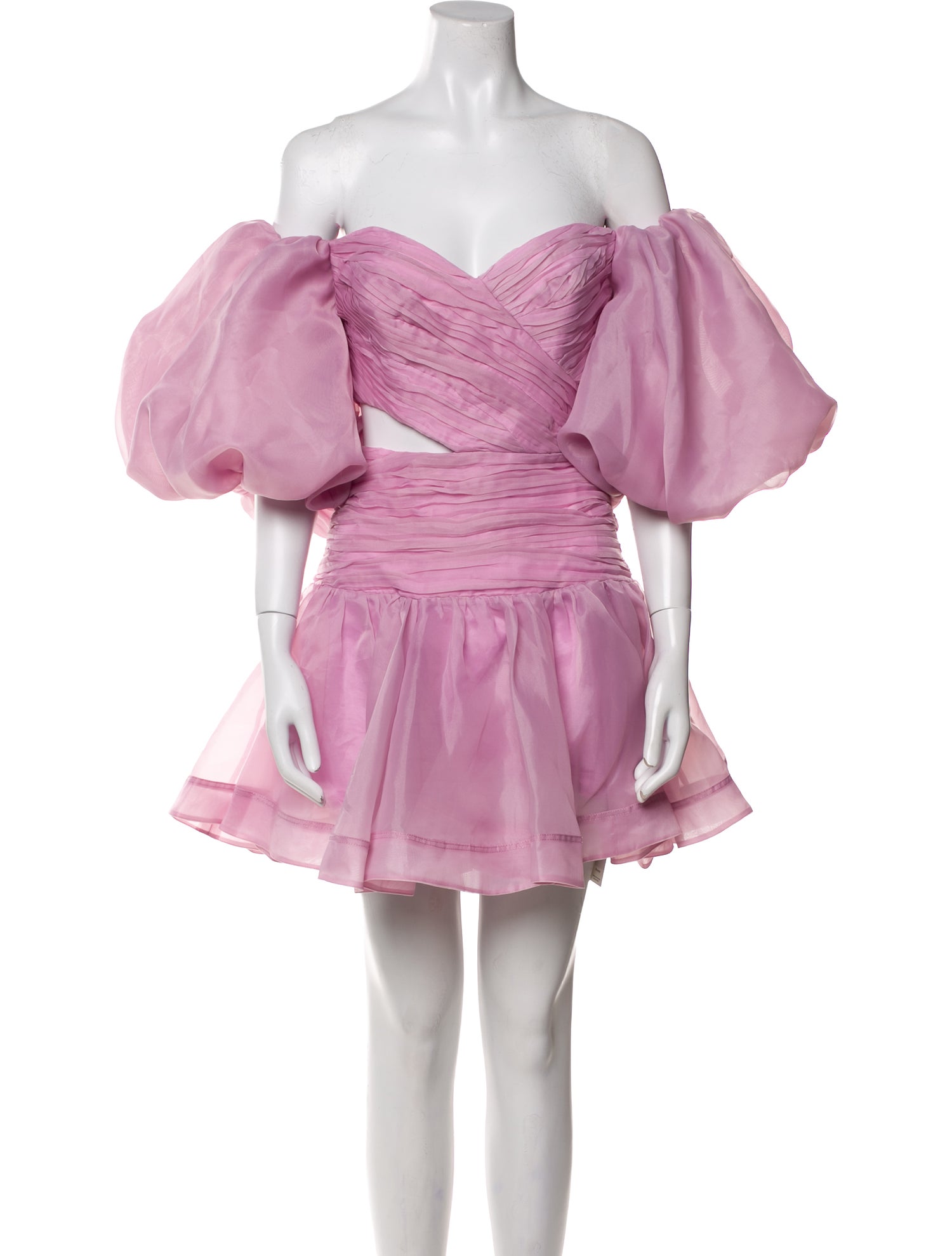 Aje Off-The-Shoulder Mini Dress