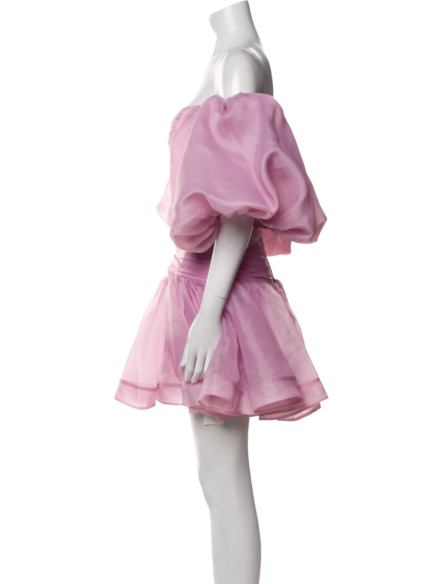 Aje Off-The-Shoulder Mini Dress