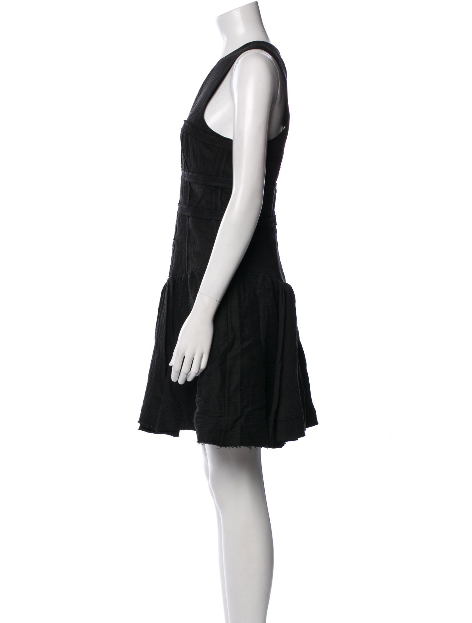 Aje Crew Neck Mini Dress