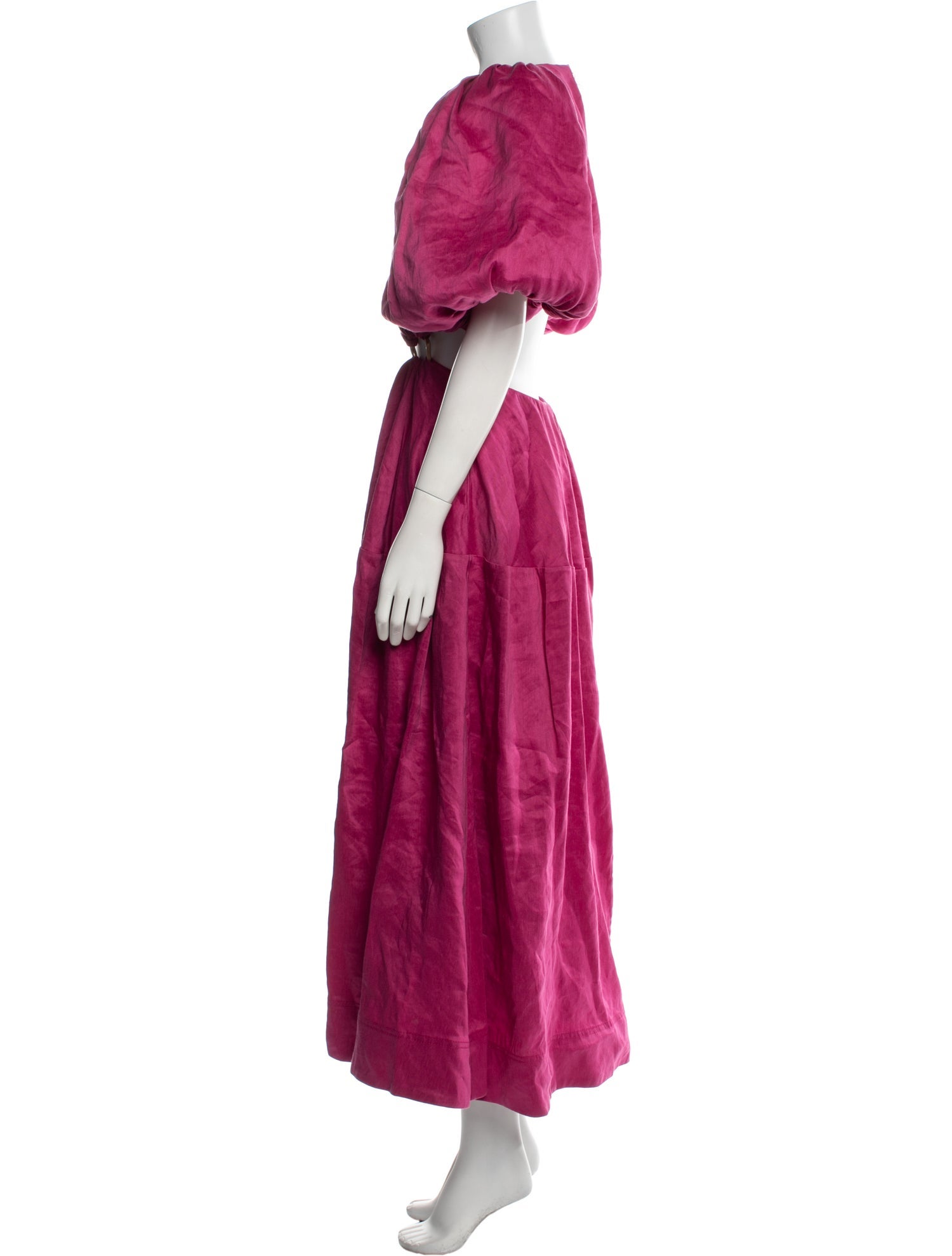 Aje Linen Long Dress