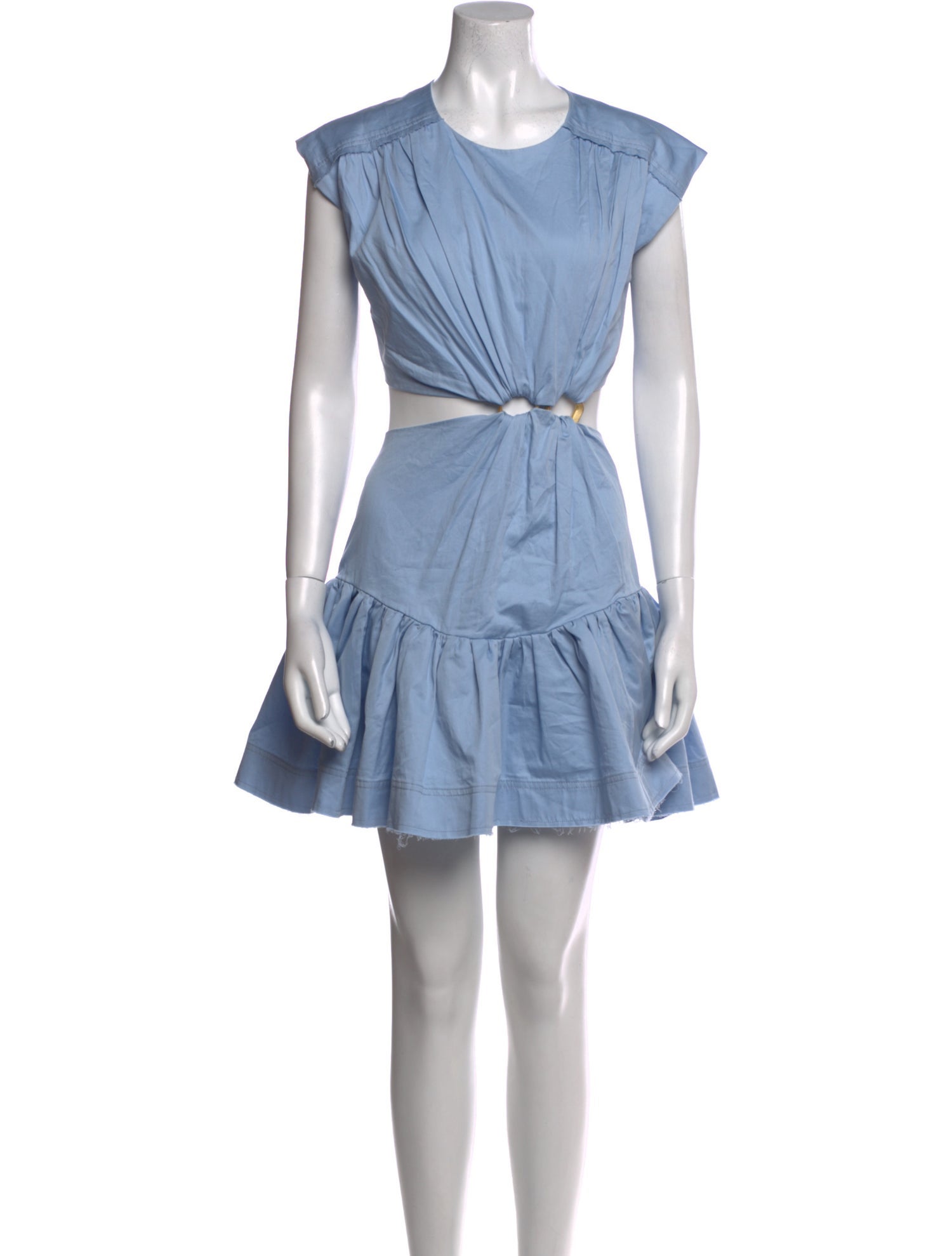 Aje Crew Neck Mini Dress