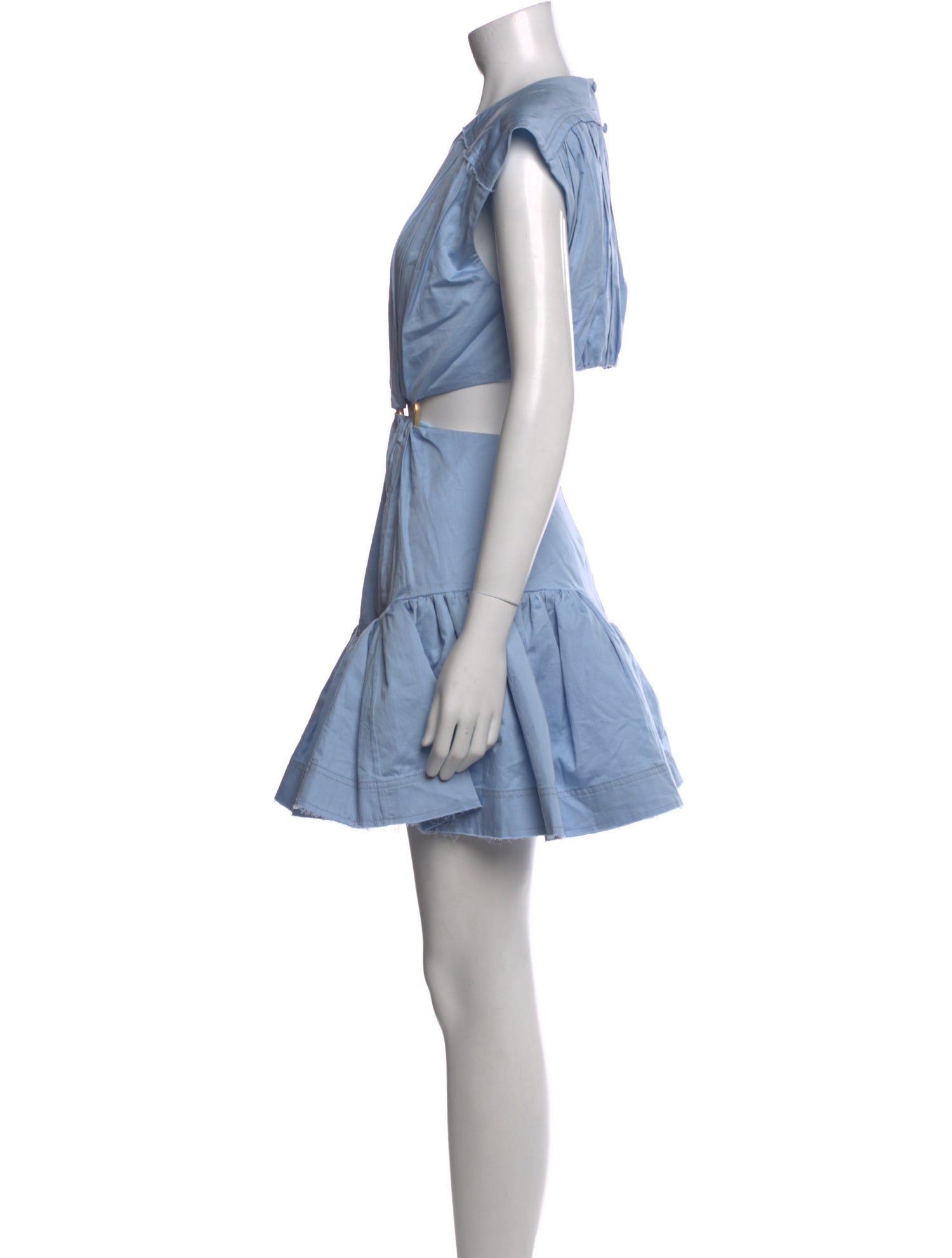 Aje Crew Neck Mini Dress