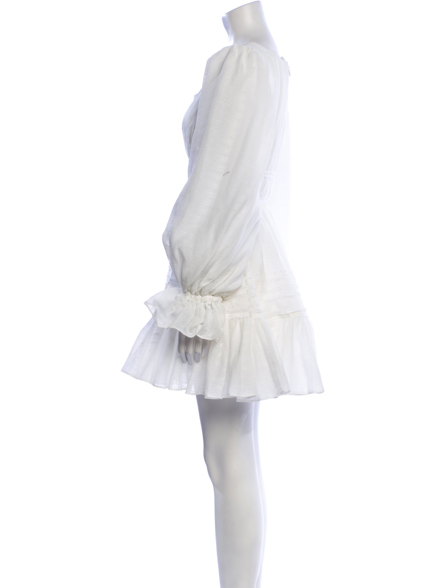 Aje Square Neckline Mini Dress