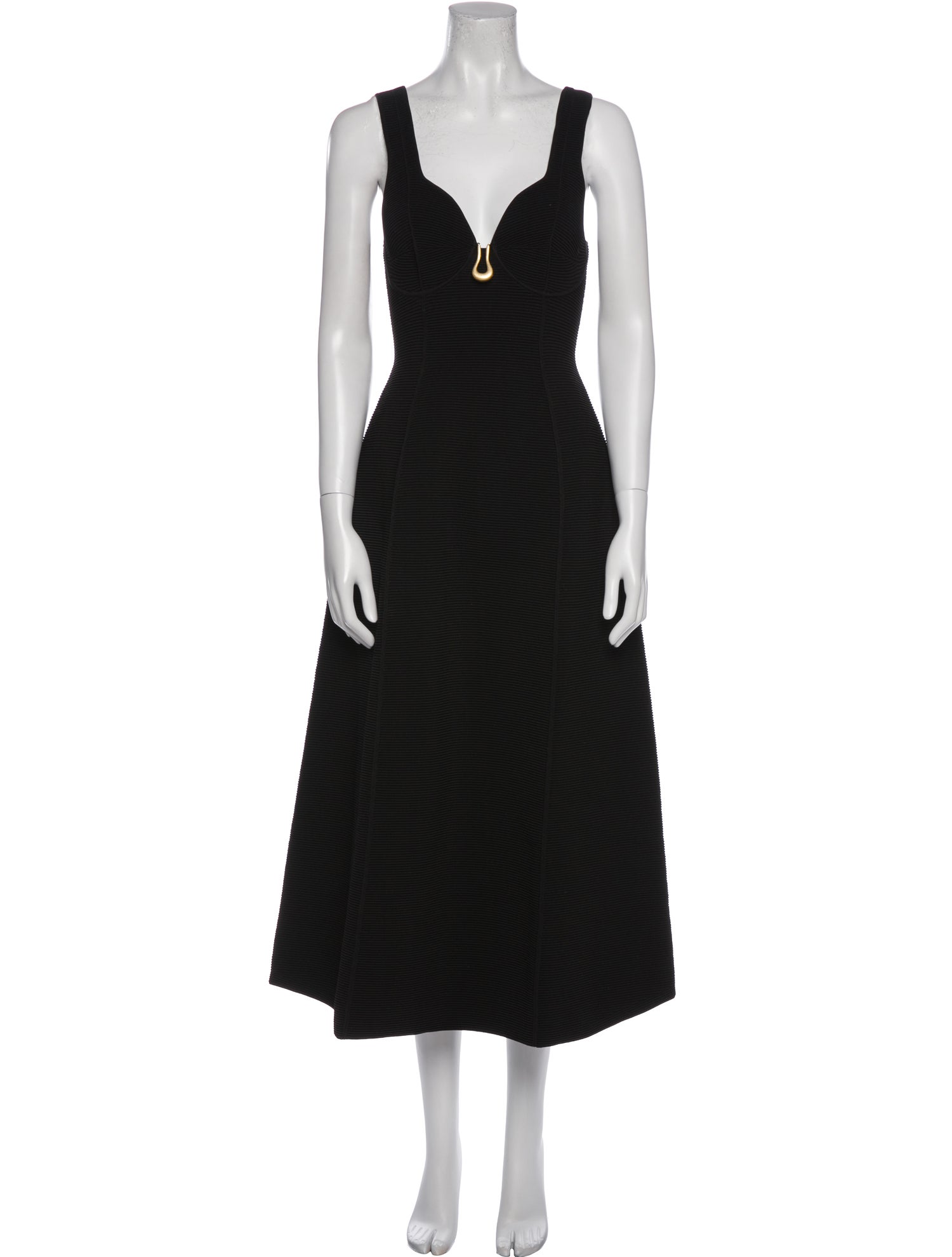 Aje V-Neck Long Dress