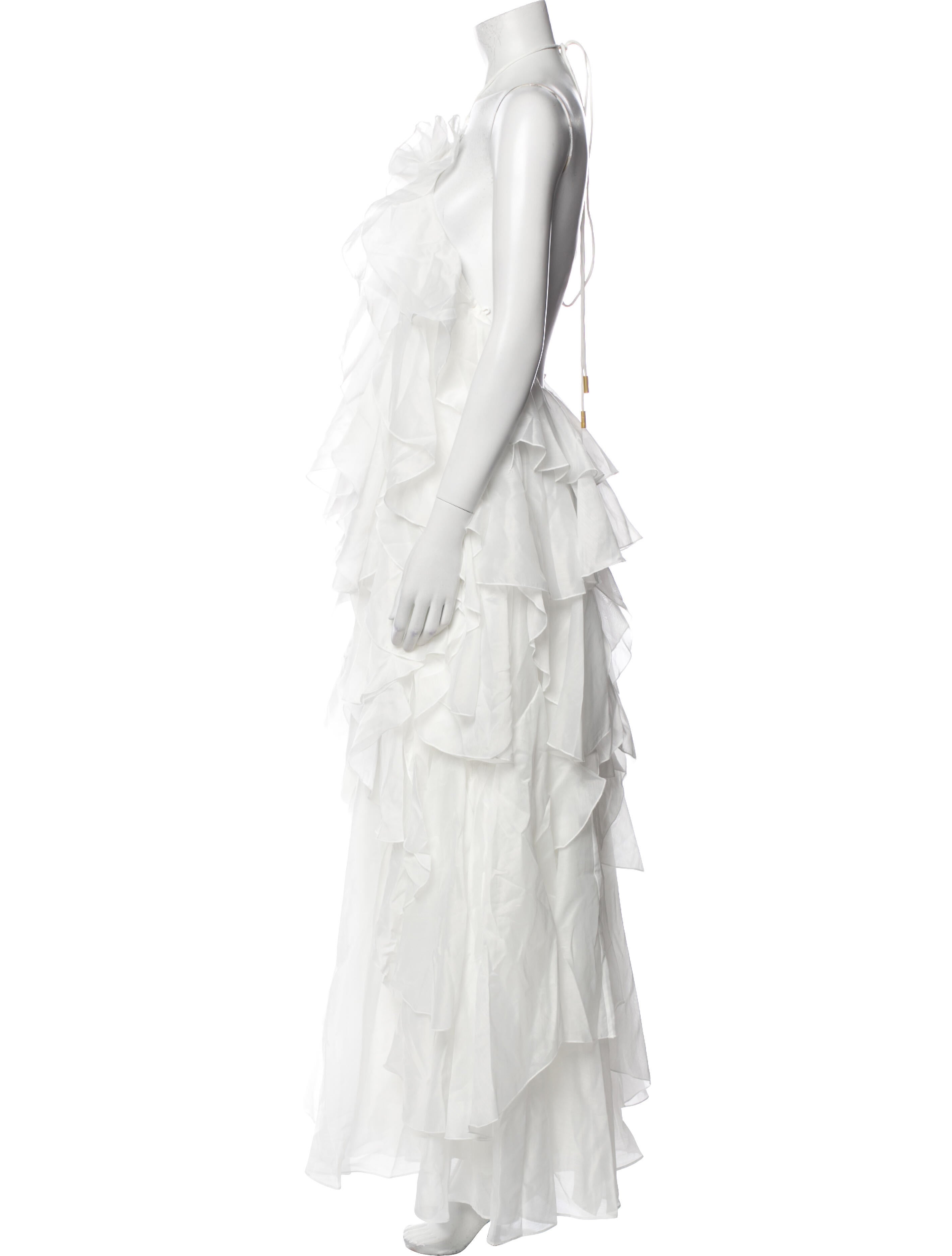 Aje Halterneck Long Dress