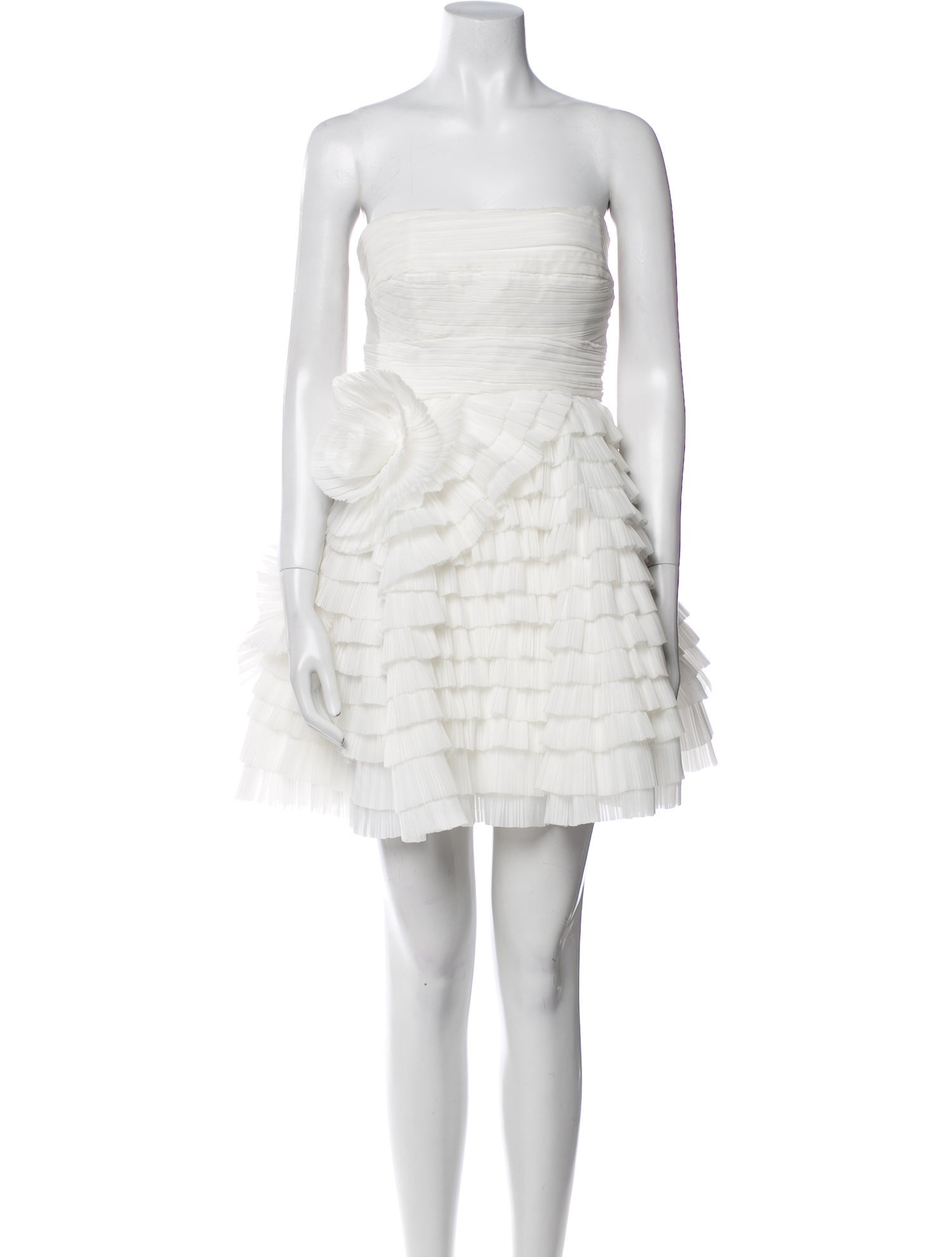 Aje Strapless Mini Dress