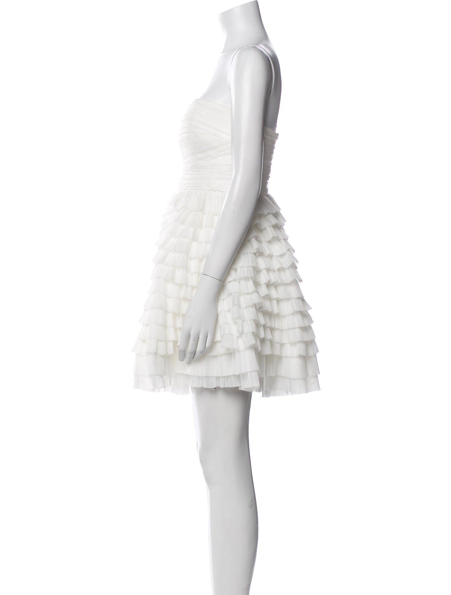 Aje Strapless Mini Dress