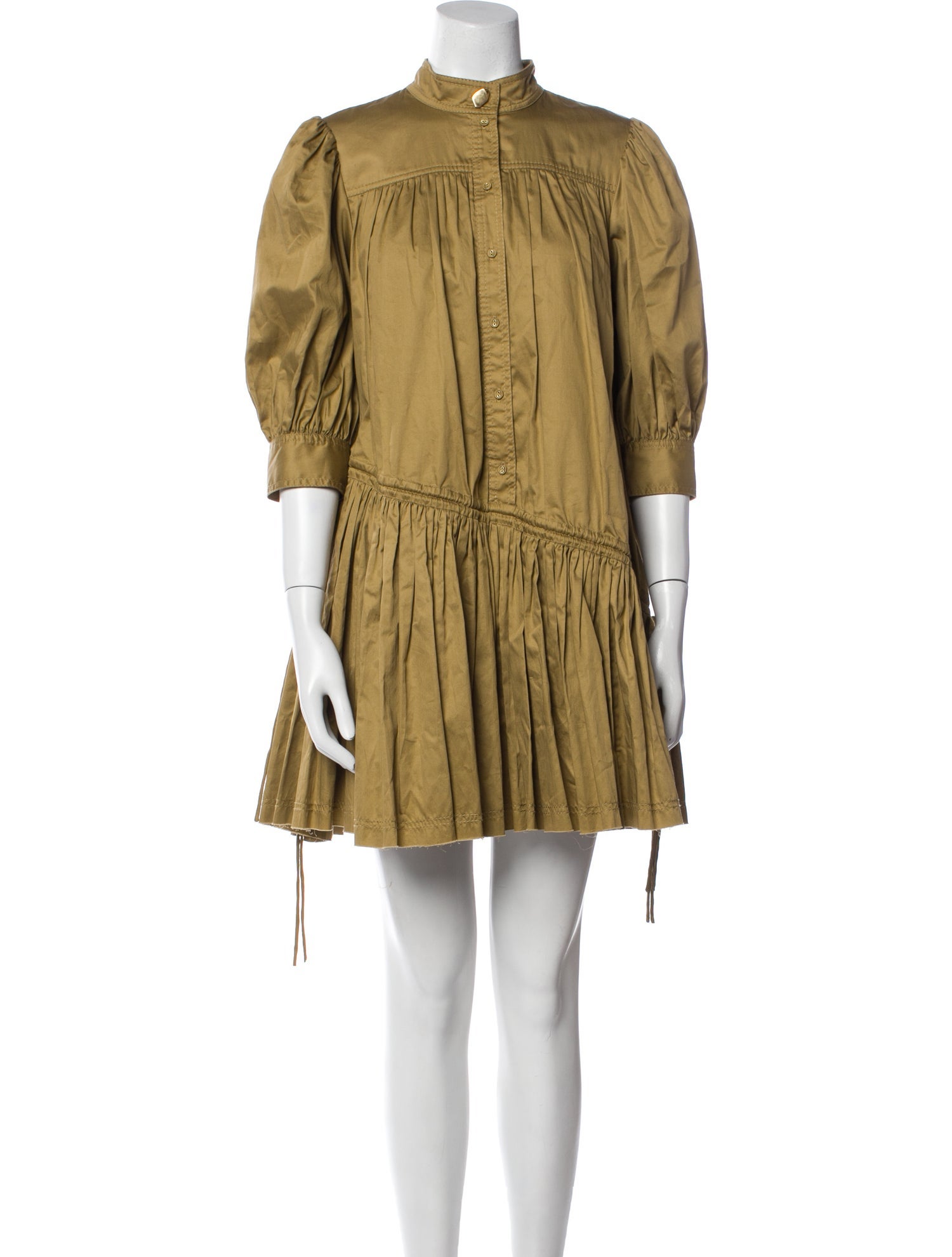 Aje Mock Neck Mini Dress