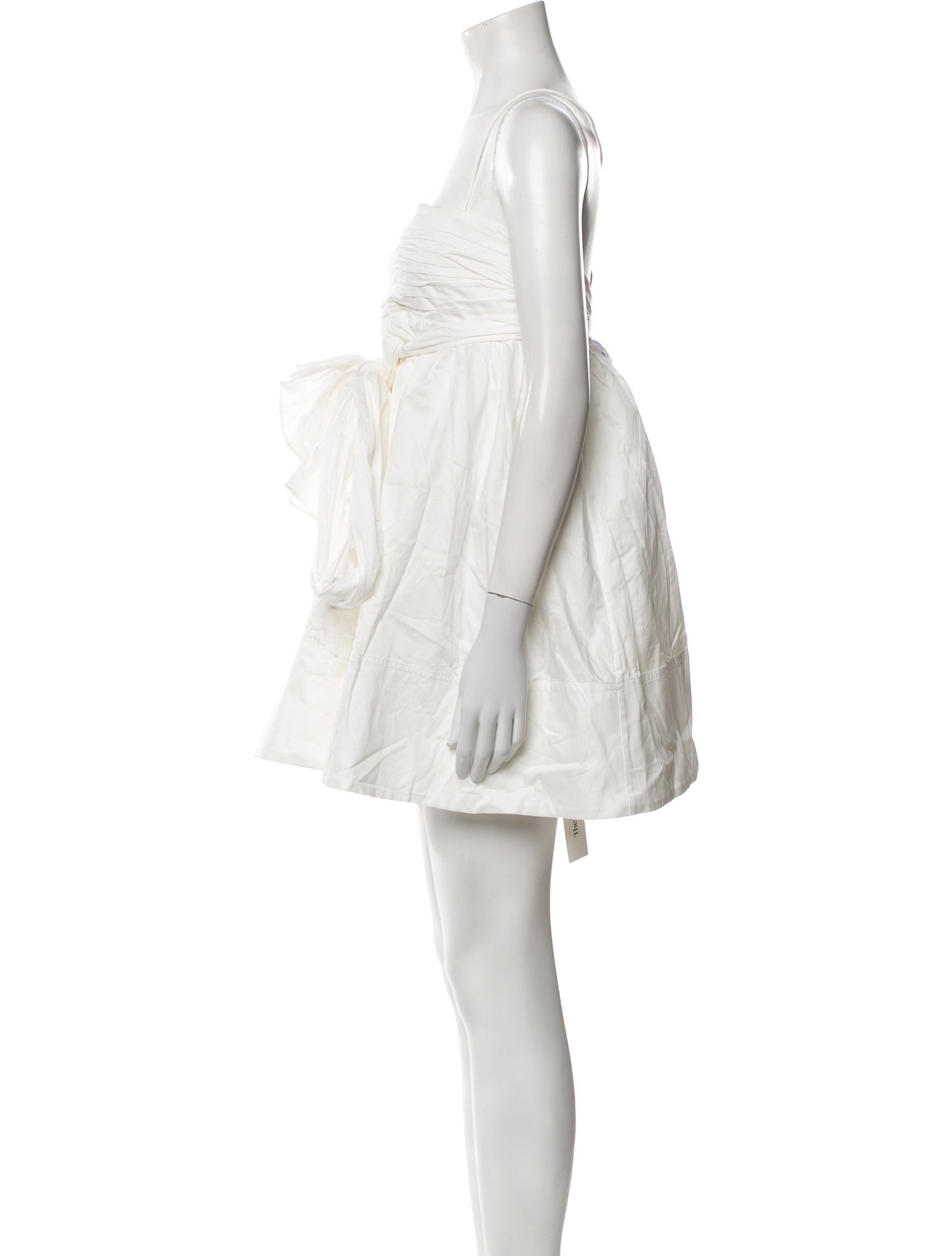 Aje Square Neckline Mini Dress