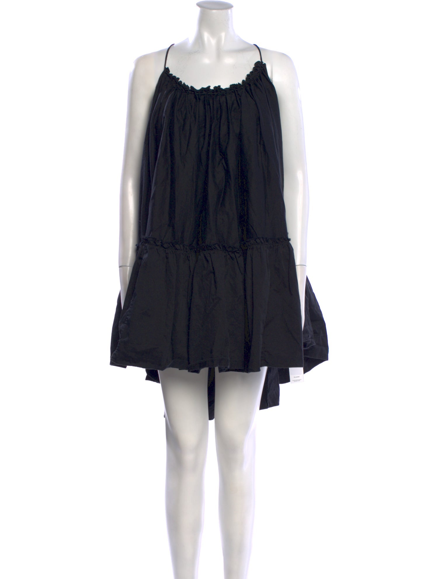 Aje Scoop Neck Mini Dress