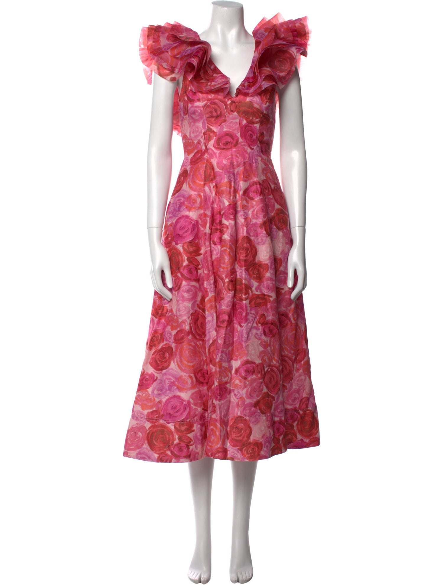 Aje Linen Long Dress w/ Tags