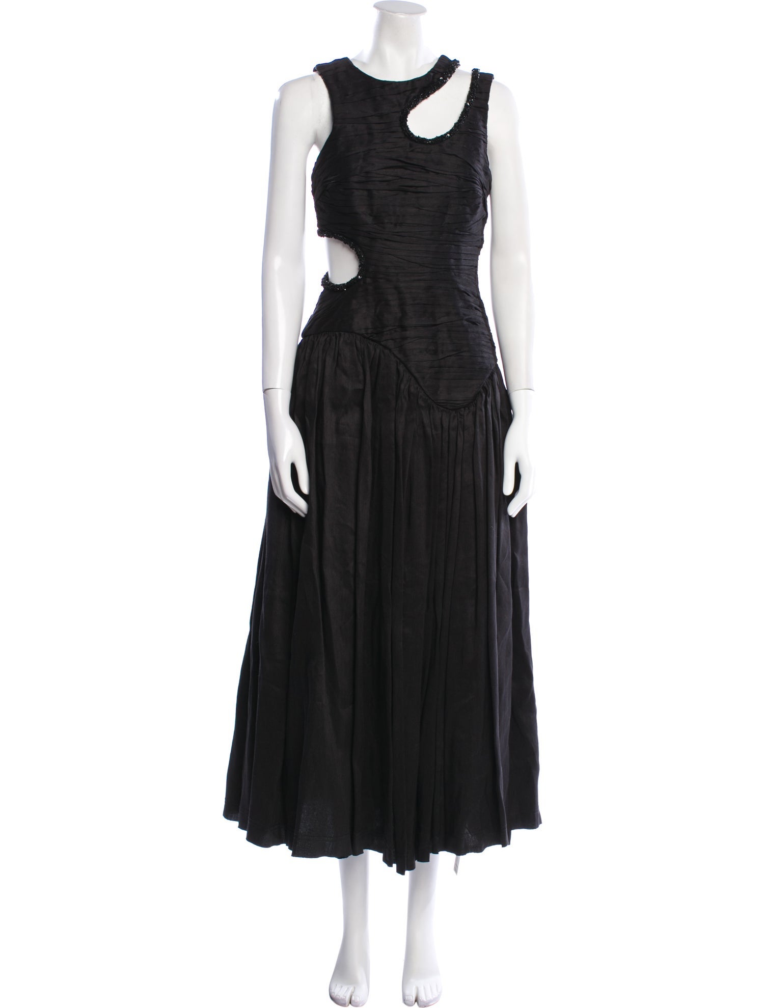 Aje Linen Long Dress