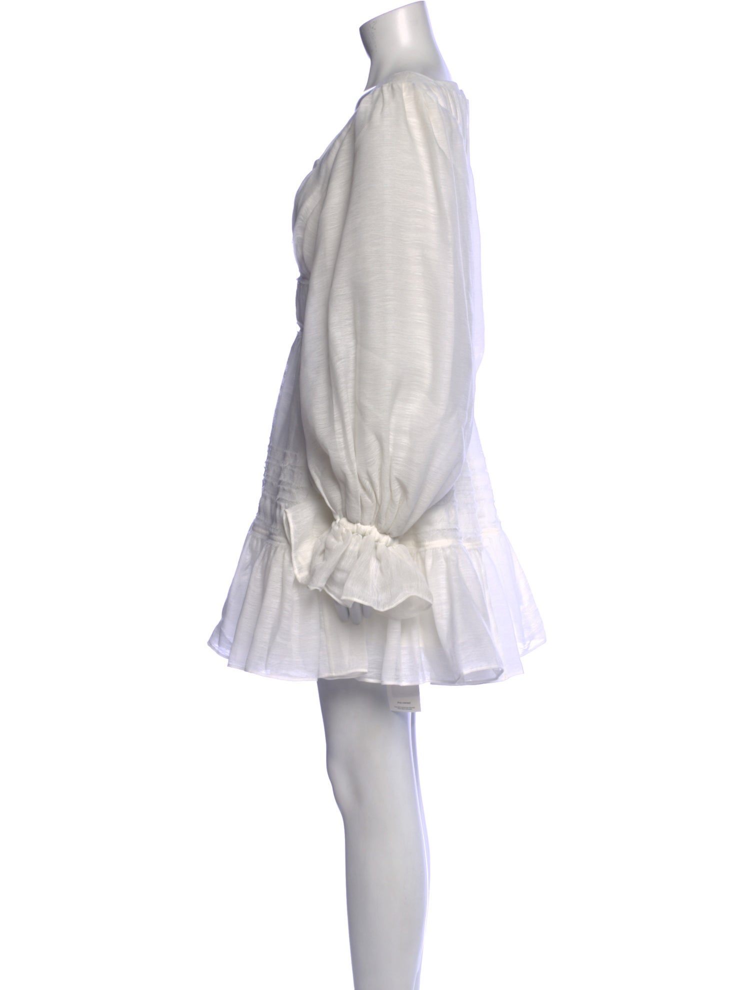 Aje Square Neckline Mini Dress