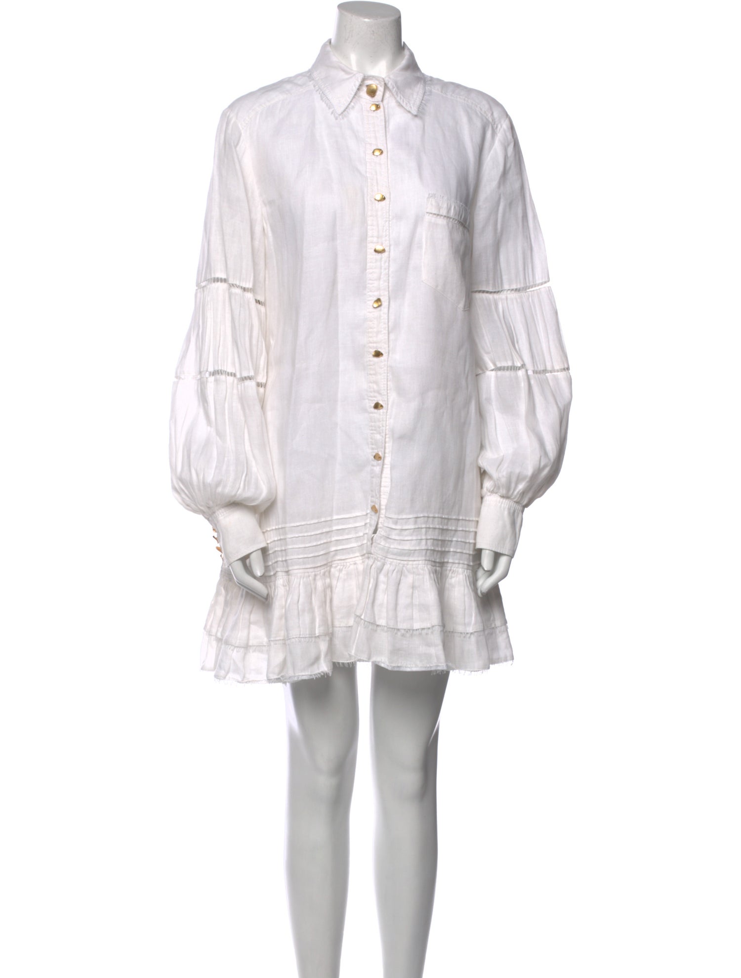 Aje Linen Mini Dress