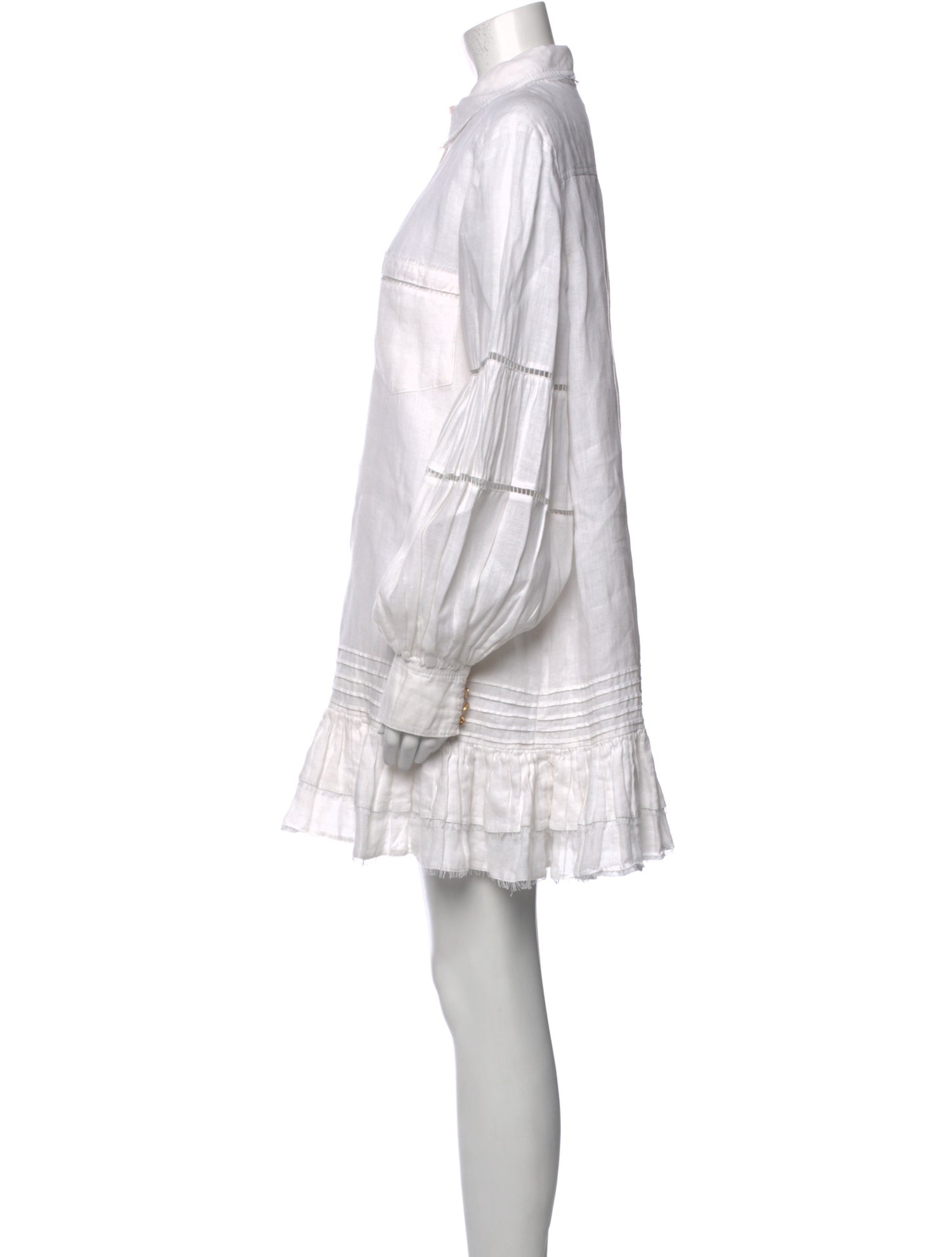 Aje Linen Mini Dress