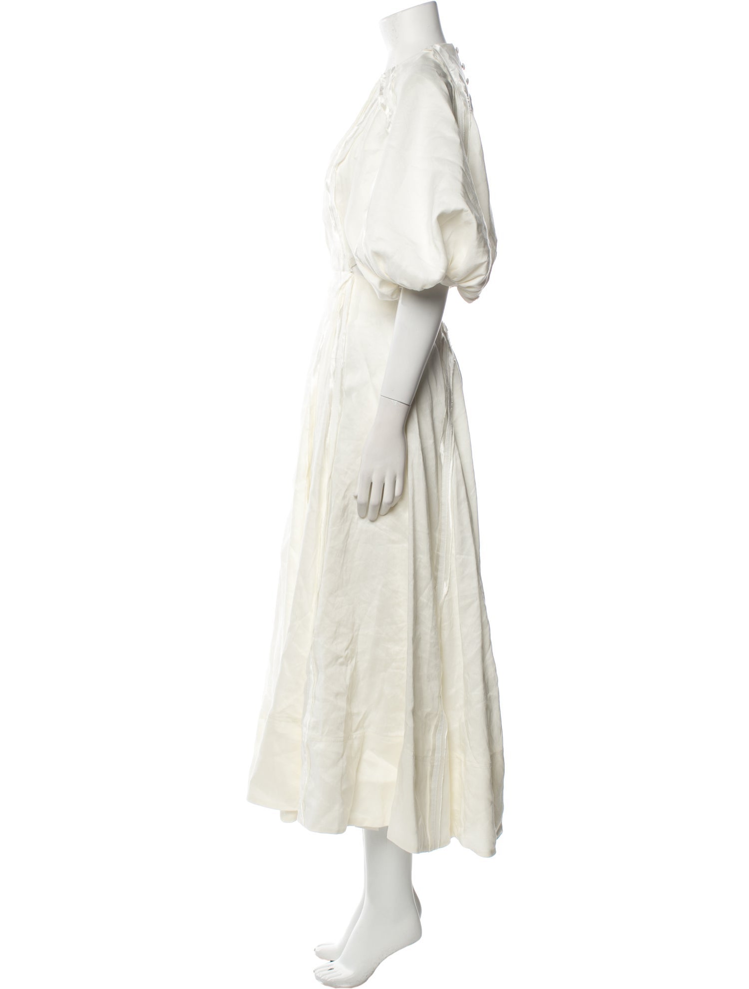 Aje Linen Long Dress
