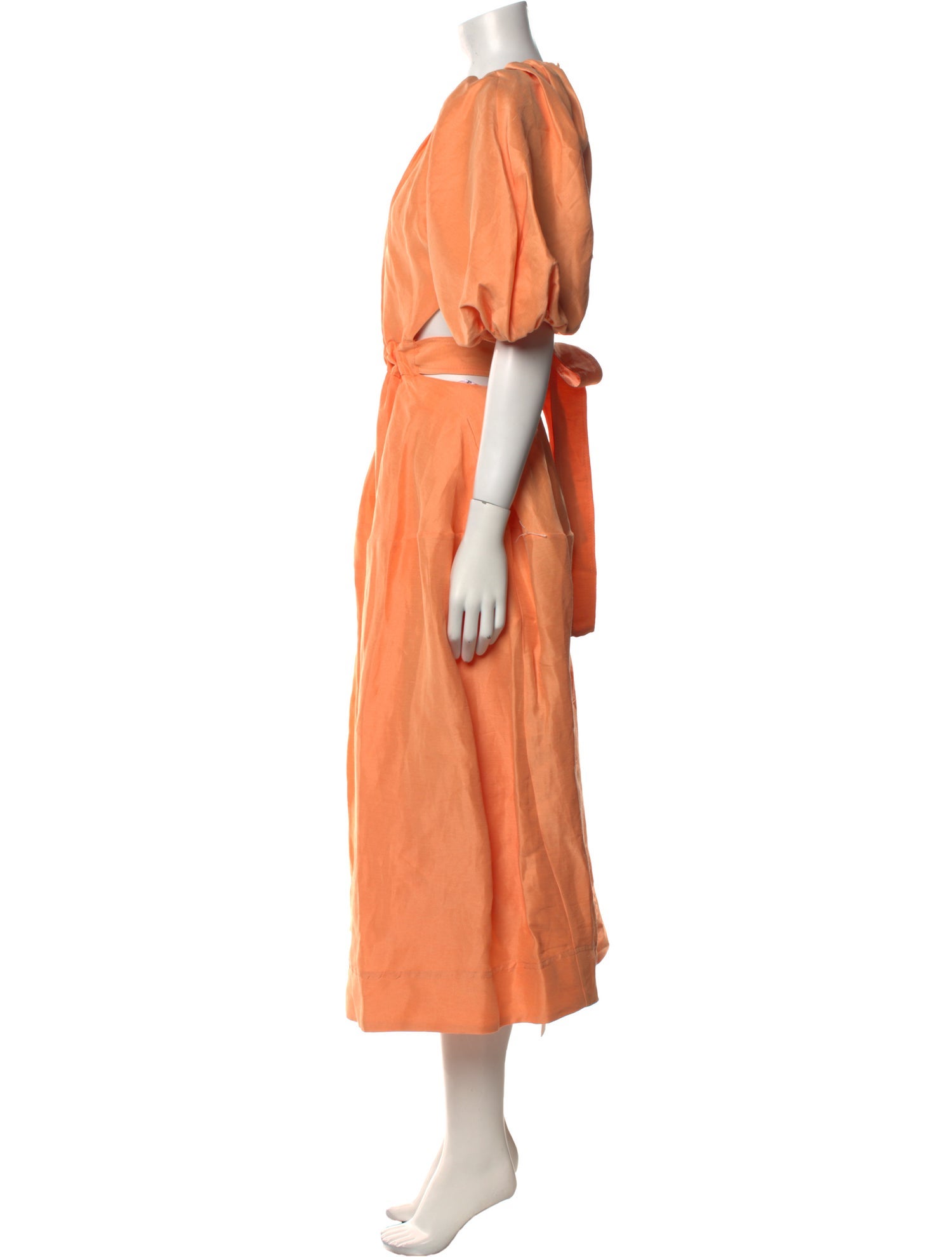 Aje Linen Long Dress