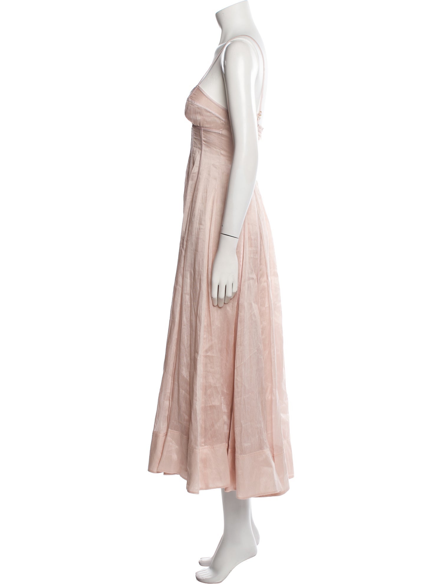 Aje Linen Long Dress w/ Tags