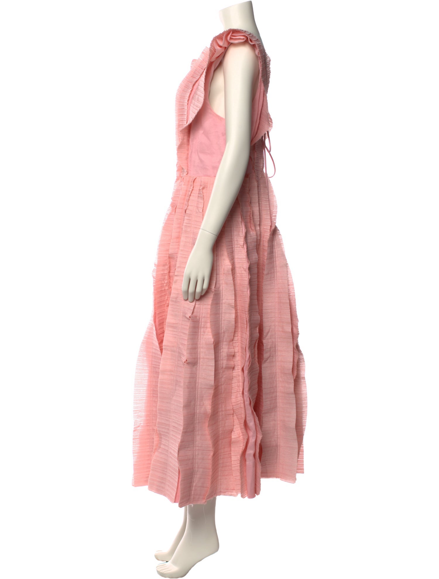 Aje Linen Long Dress