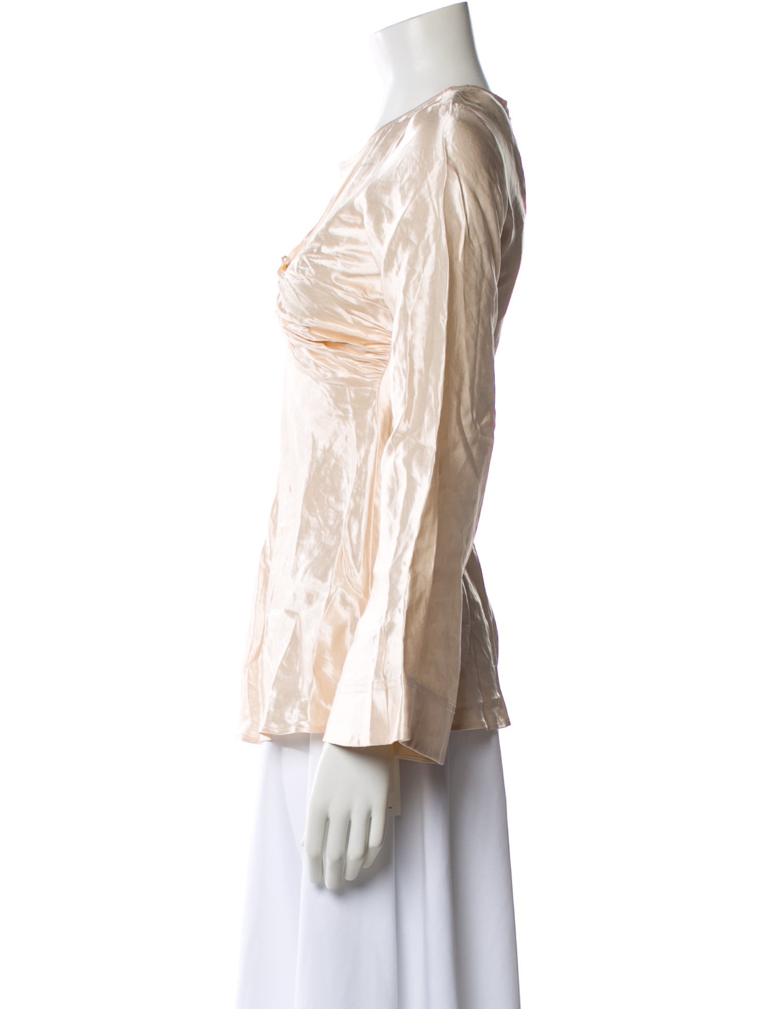 Aje Linen Crew Neck Blouse w/ Tags