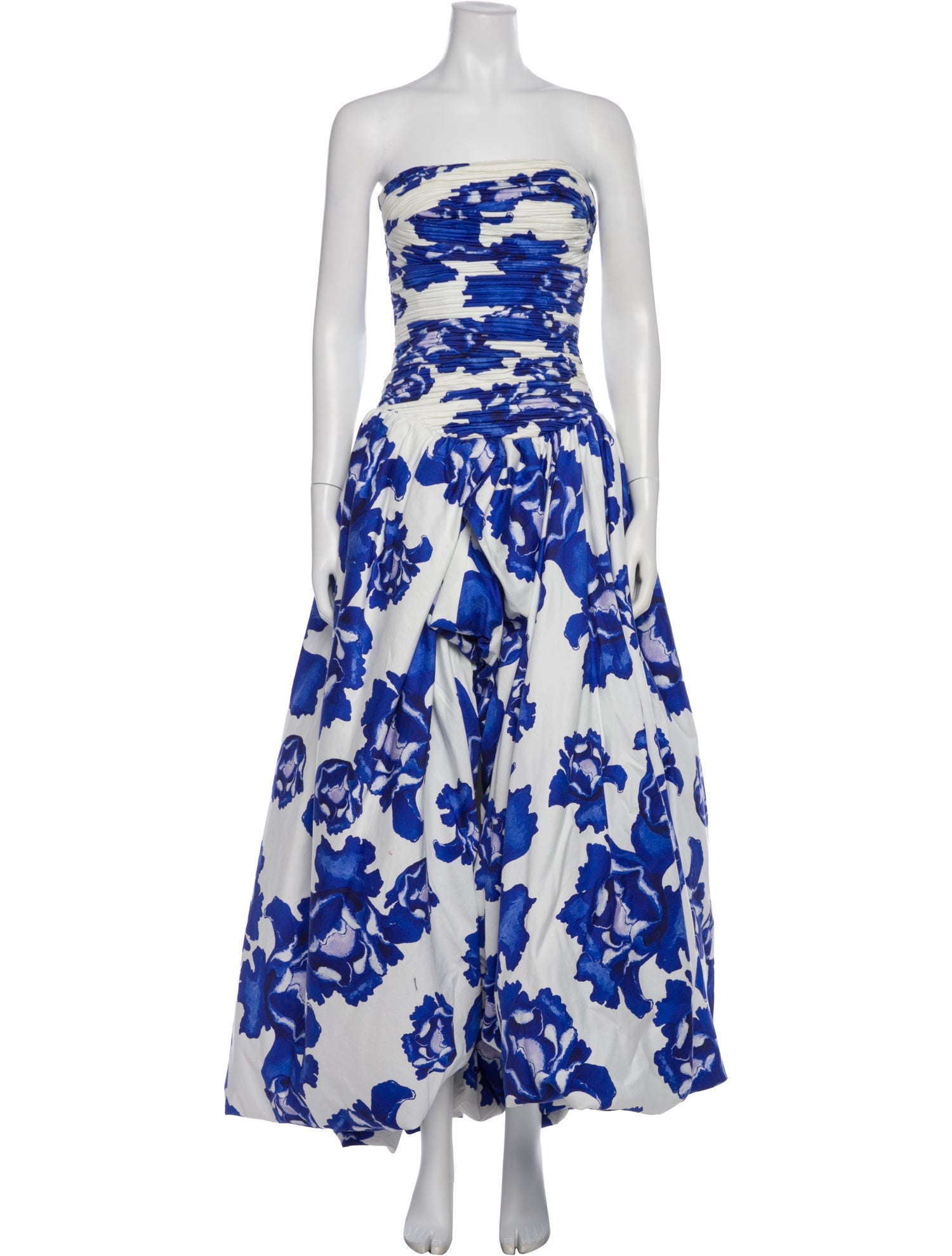 Aje Floral Print Long Dress